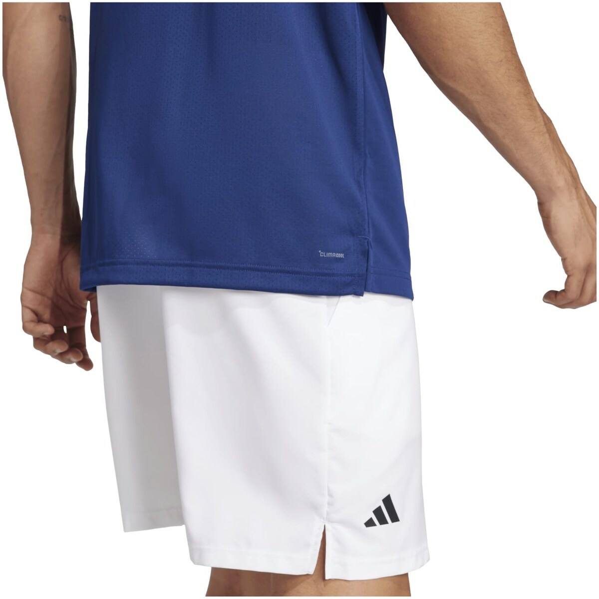Polo de Ténis e Pádel Club Adidas Azul-5