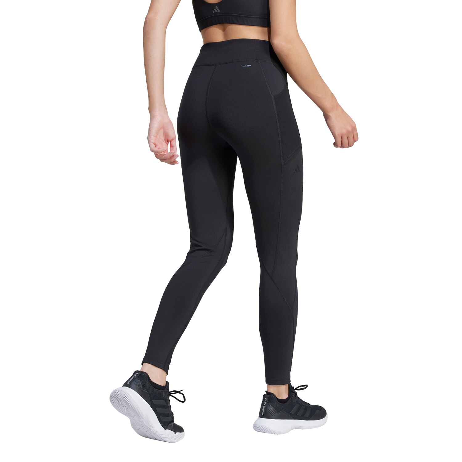 Calças de Malha de Ténis e Pádel Match Adidas Preto-2