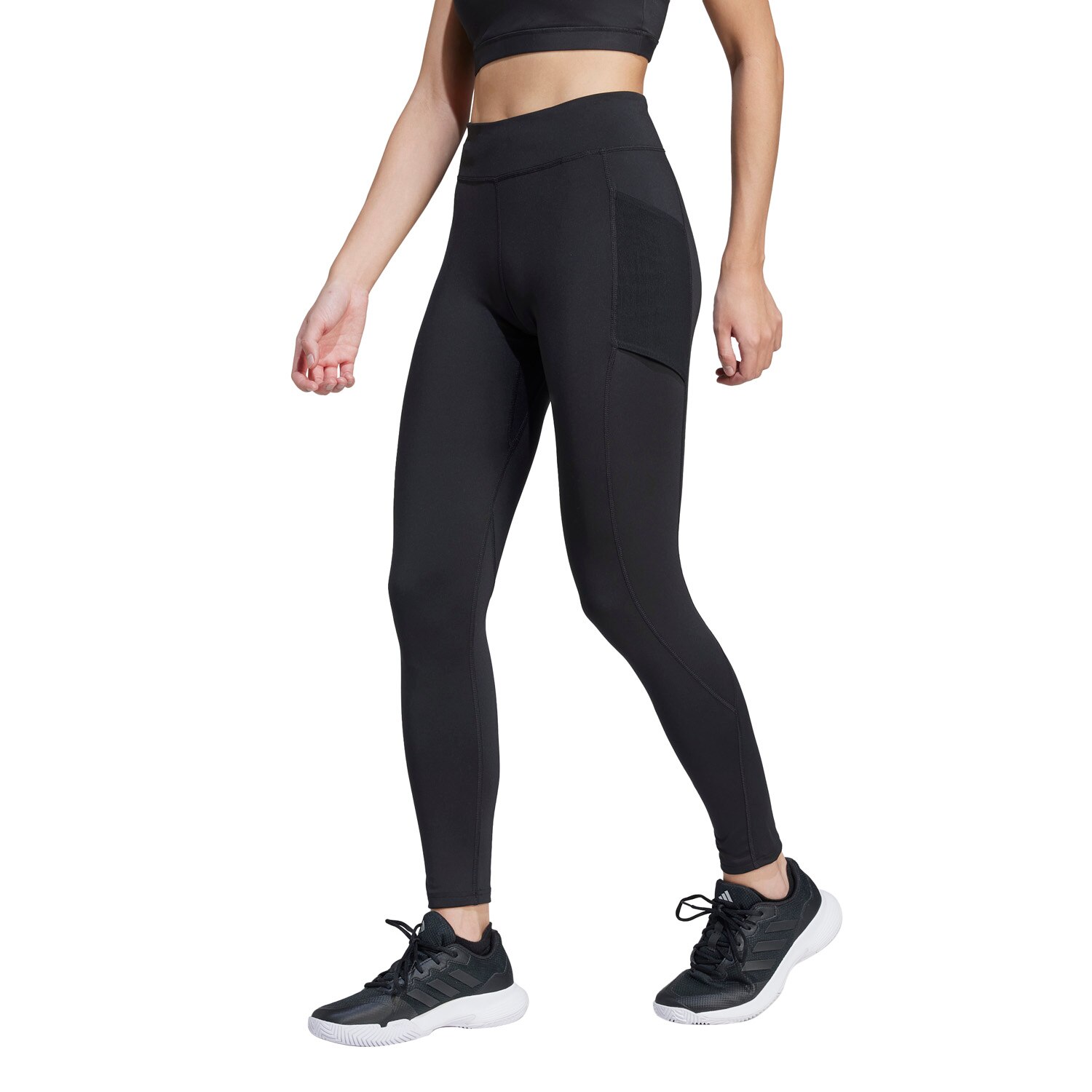 Calças de Malha de Ténis e Pádel Match Adidas Preto-3