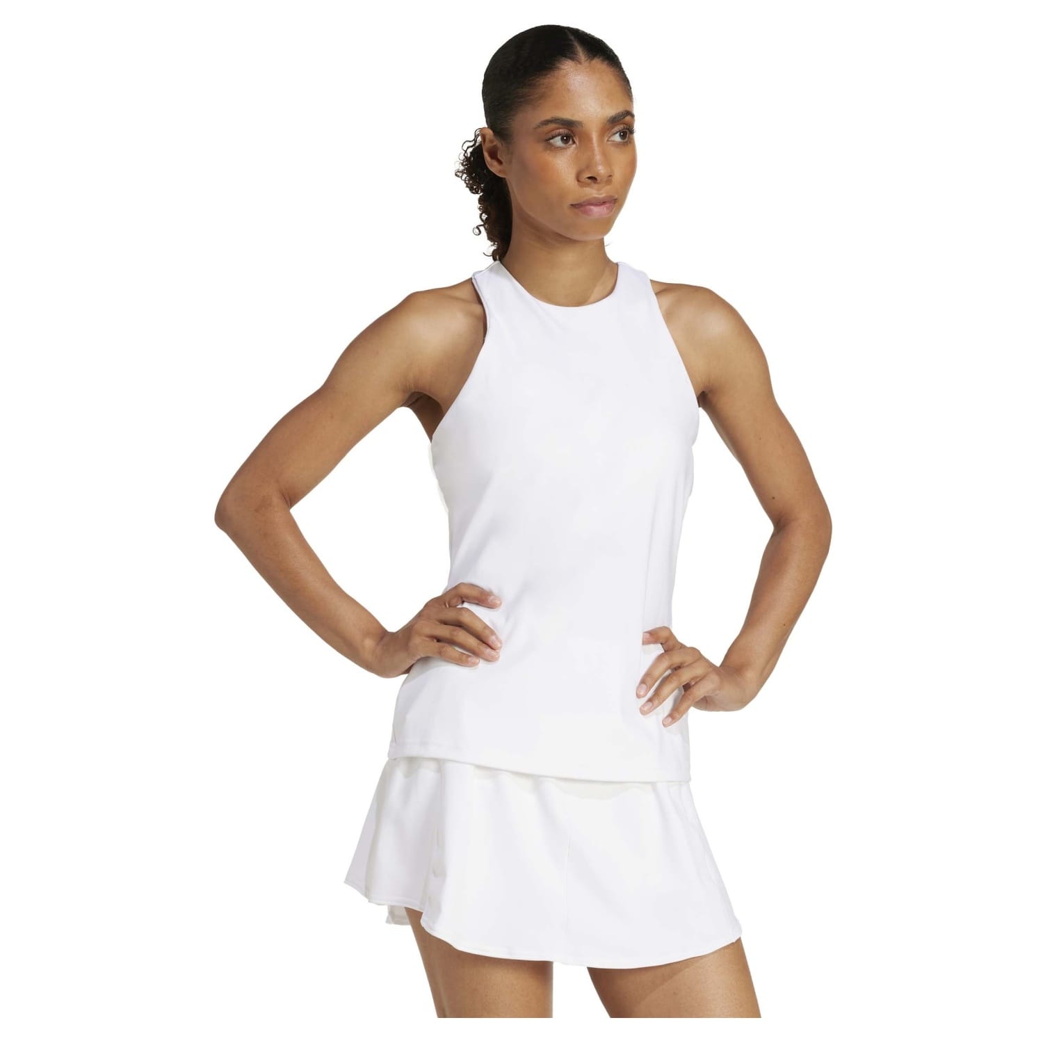 T-shirt de Ténis e Pádel Y-tank Adidas Branco-3