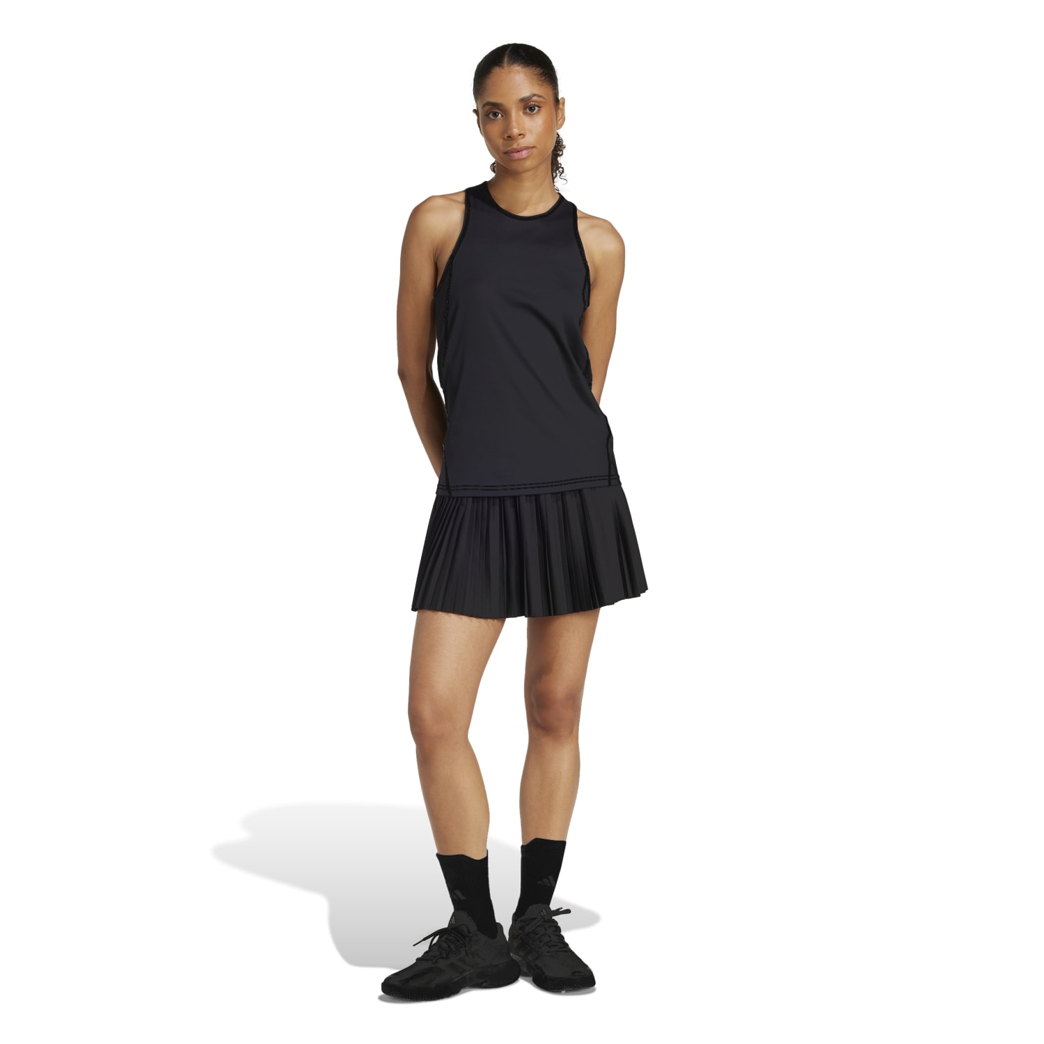 Saia de Ténis e Pádel Club Pleat Adidas Preto-6