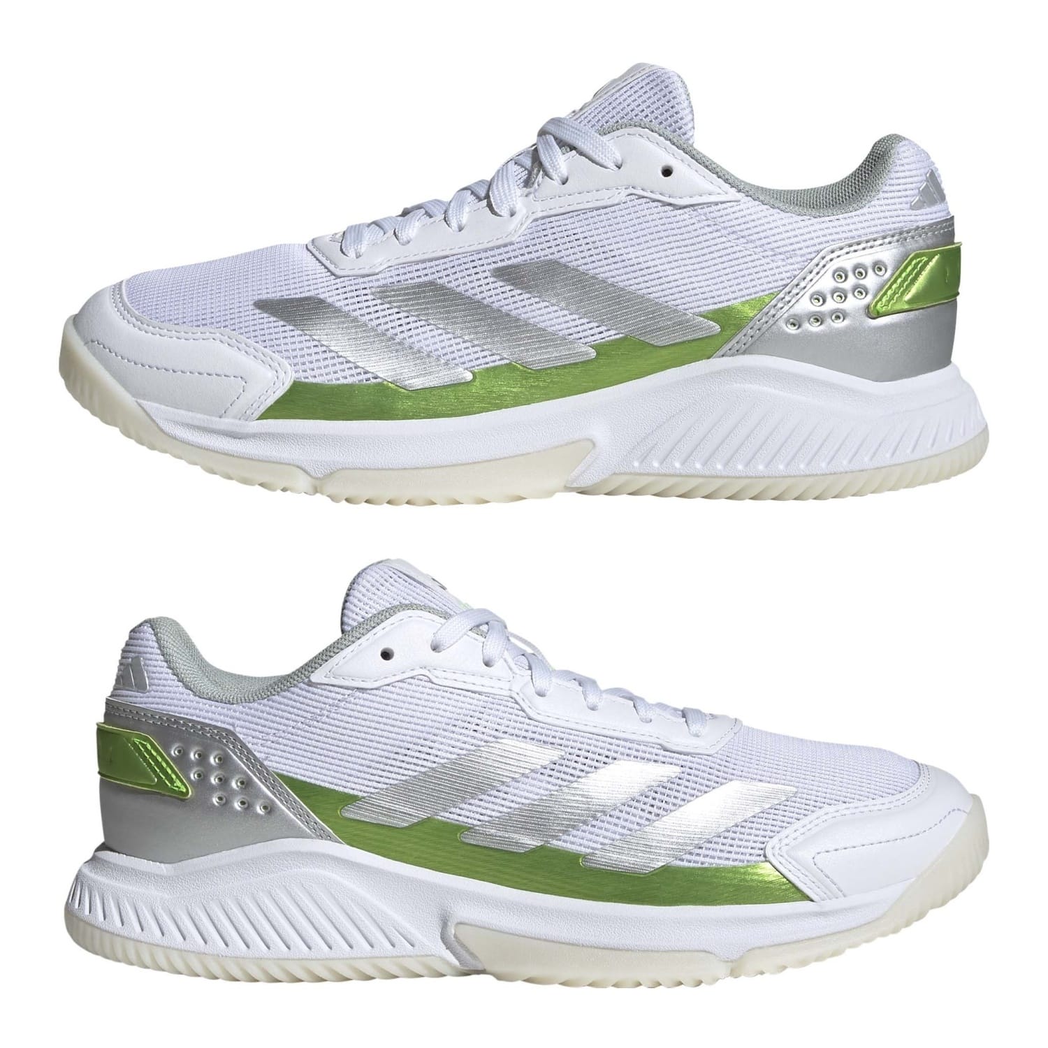 Sapatilhas de Pádel Courtquick Padel Adidas Branco / Verde-4