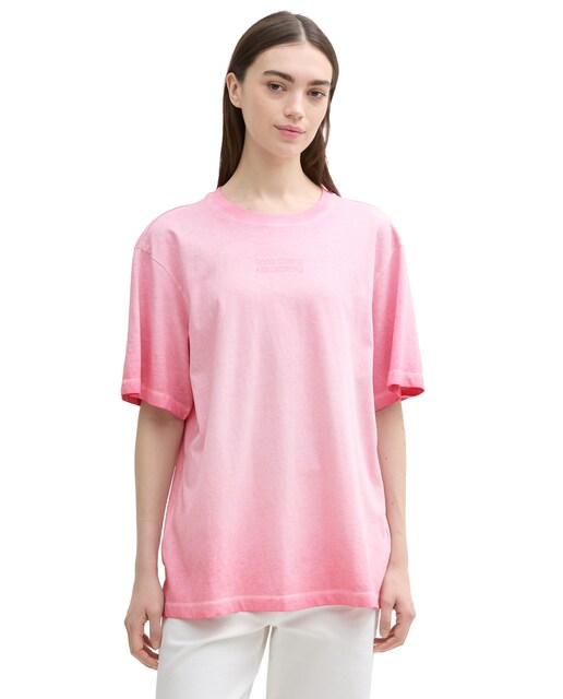 Imagem 0 de T-shirt de Manga Curta Oversize