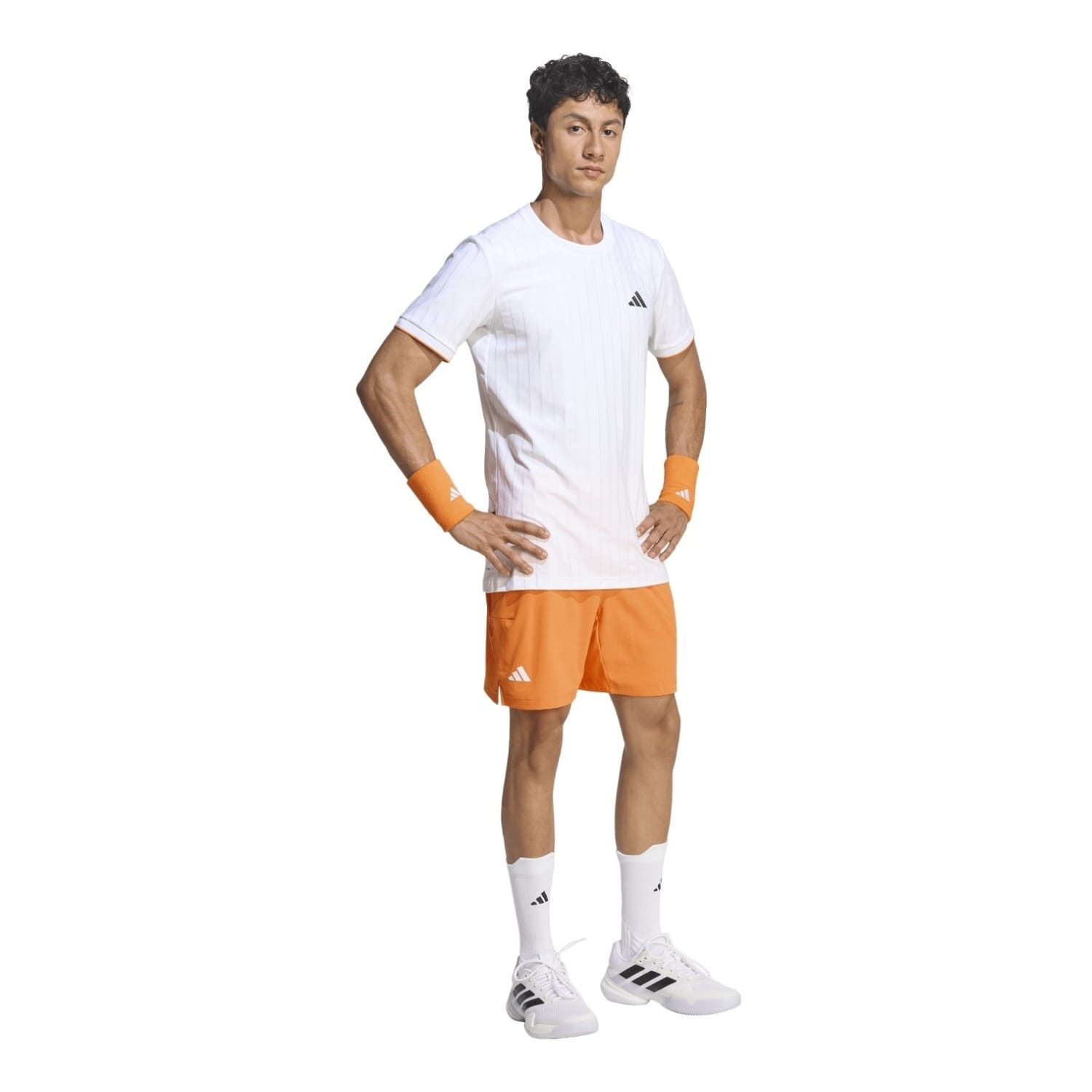 T-shirt de Ténis e Pádel Flft Pro Adidas Branco-4