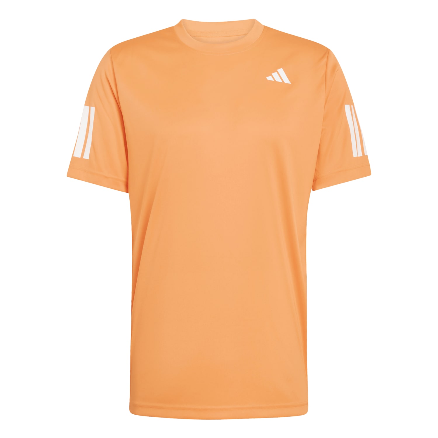 T-shirt de Ténis e Paddle Club 3str Adidas Laranja-2