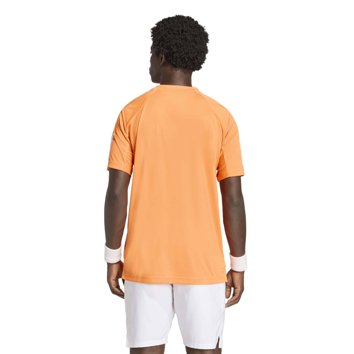 T-shirt de Ténis e Paddle Club 3str Adidas Laranja-3