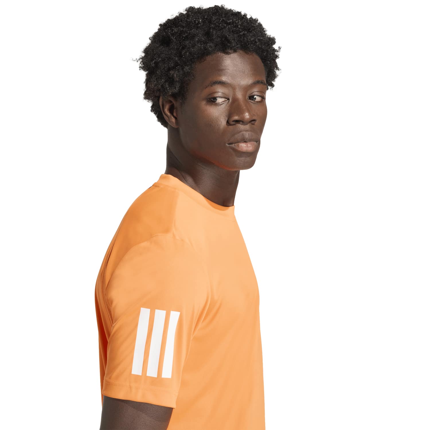 T-shirt de Ténis e Paddle Club 3str Adidas Laranja-6