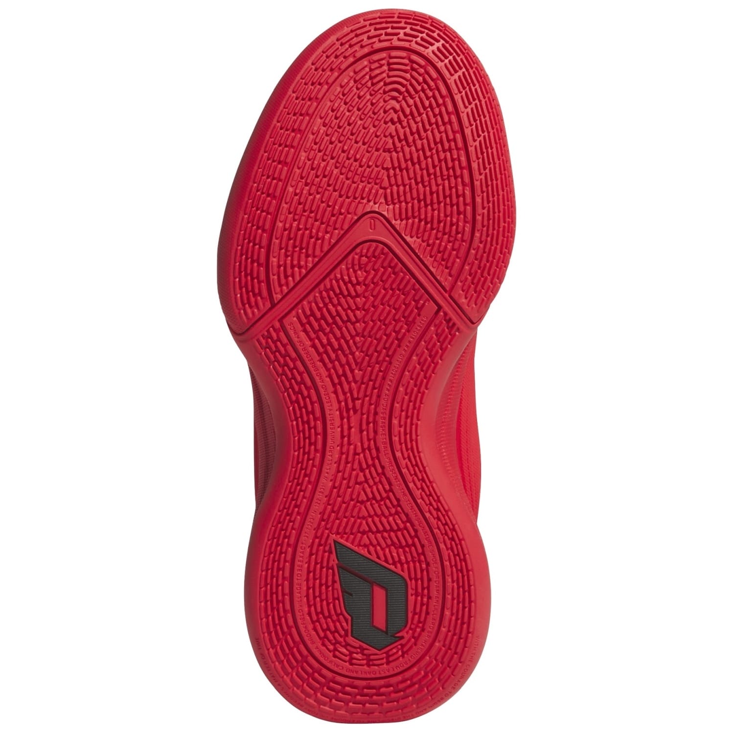 Sapatilhas de Basquetebol Infantil Dame X J Adidas Vermelho-2