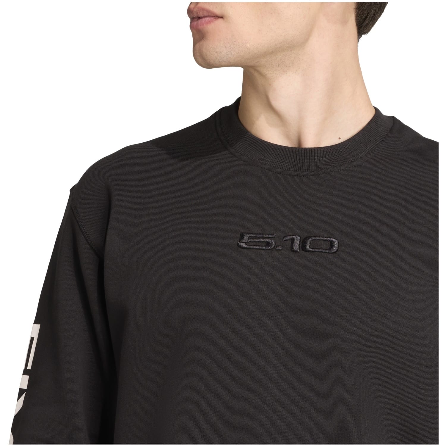 Sweatshirt 5.10 Logo Crew Adidas Preto-4