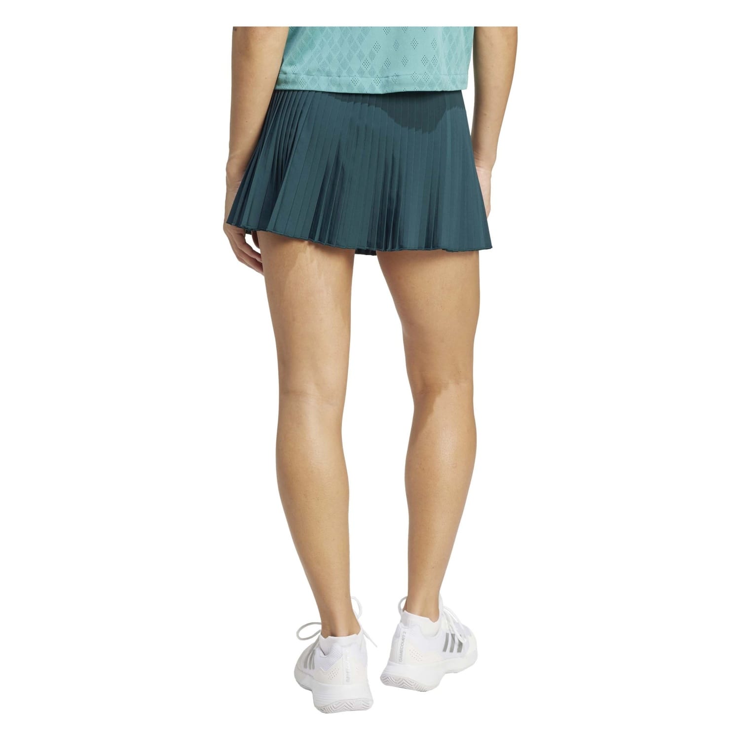Saia de Ténis e Pádel Ldn Pleat Adidas Verde-azulado-3