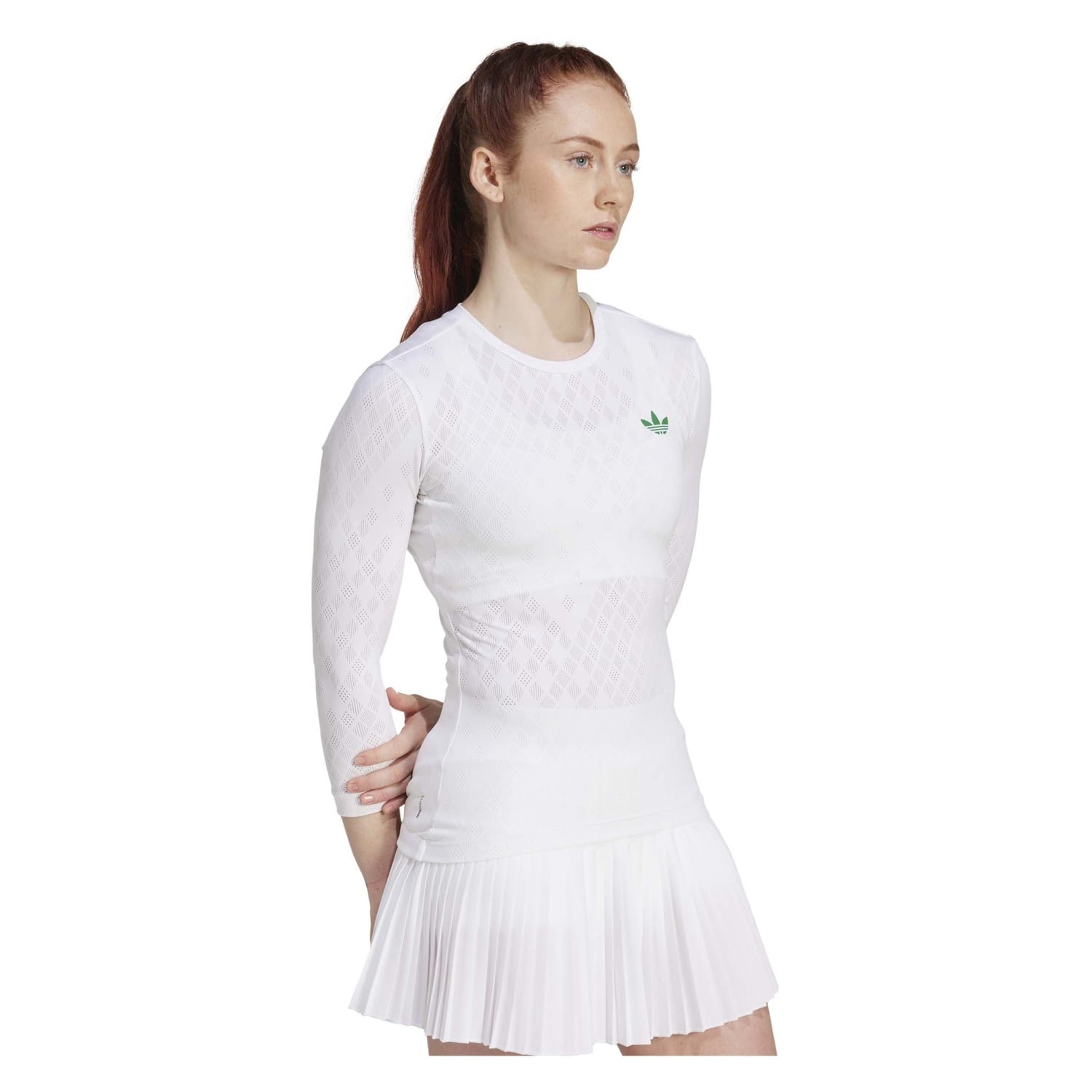 T-shirt de Ténis e Padel Ldn 3/4 Adidas Branco-2