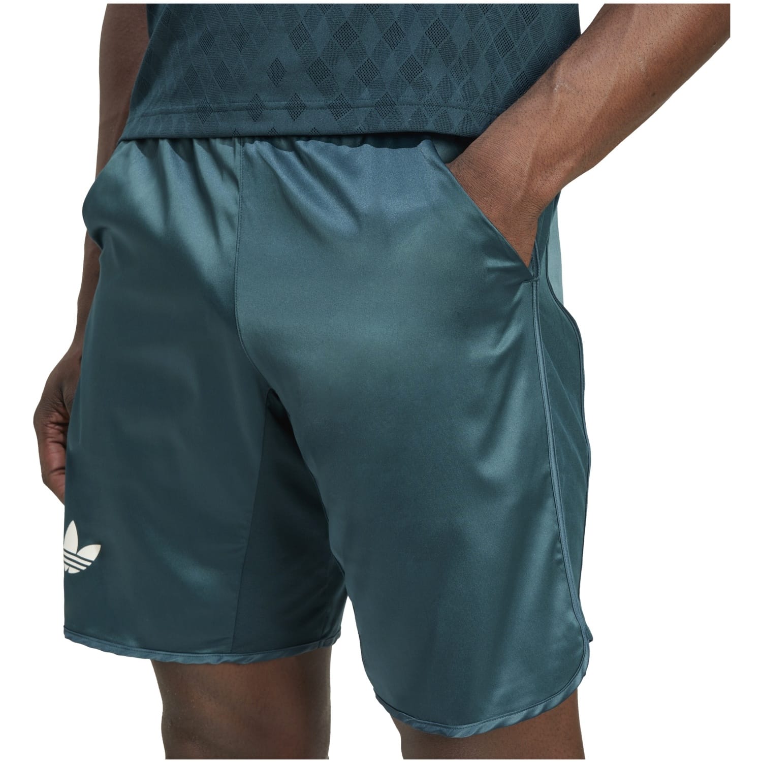 Calças Curtas de Ténis e Pádel Ldn Ergo Adidas Verde-escuro-1