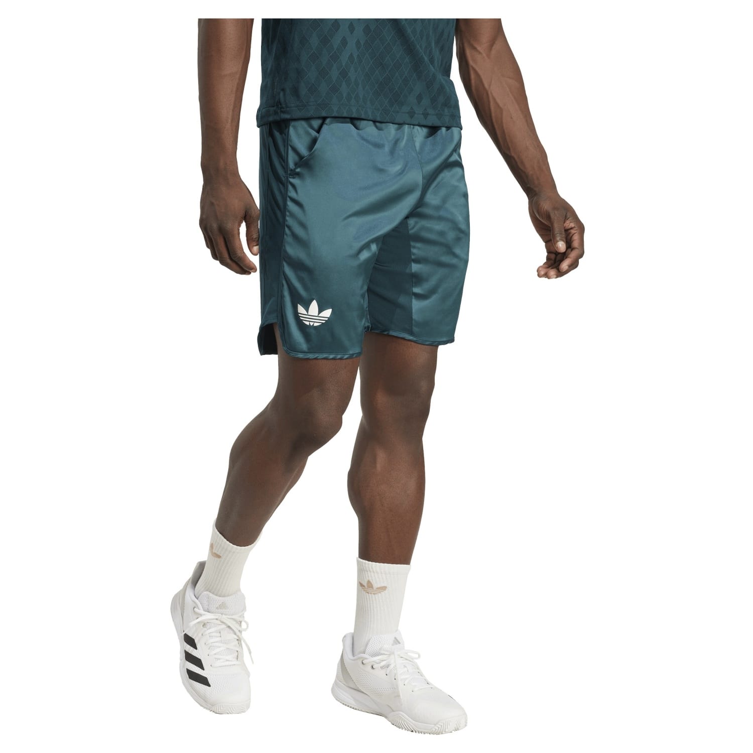 Calças Curtas de Ténis e Pádel Ldn Ergo Adidas Verde-escuro-4