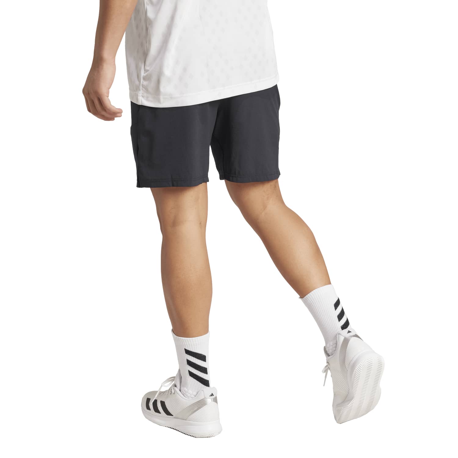 Calças Curtas de Ténis e Padel Ergo Adidas Preto-2