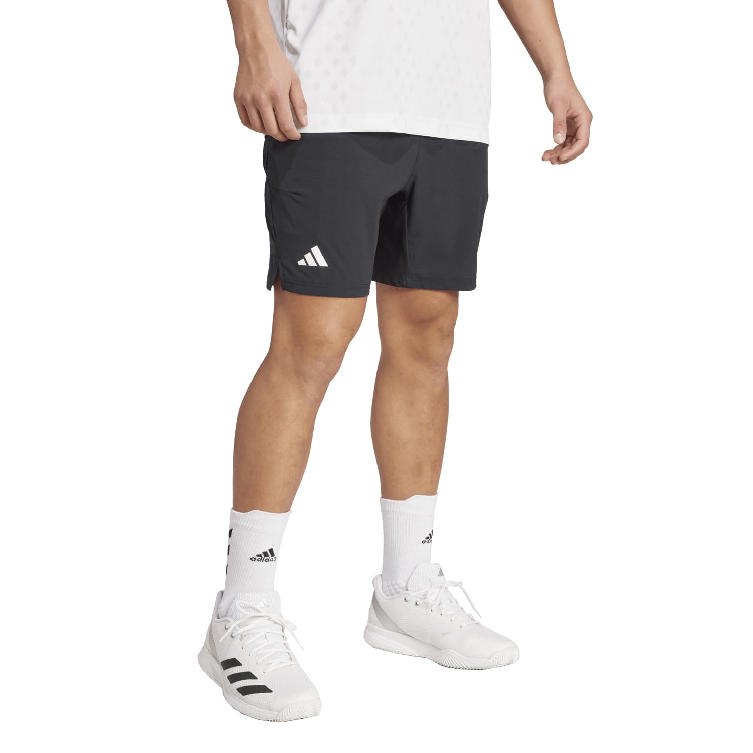 Calças Curtas de Ténis e Padel Ergo Adidas Preto-3
