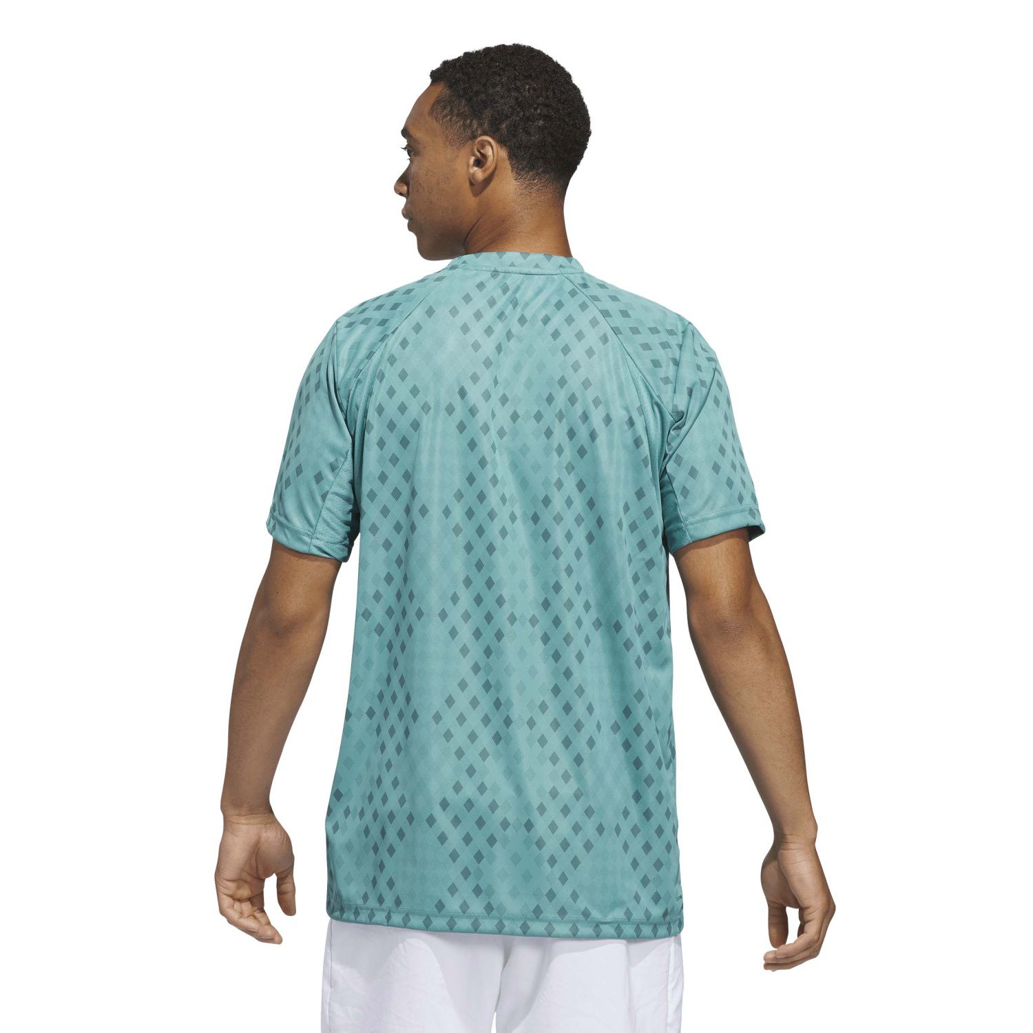 T-shirt de Ténis e Pádel Club Graph Adidas Azul-turquesa-2