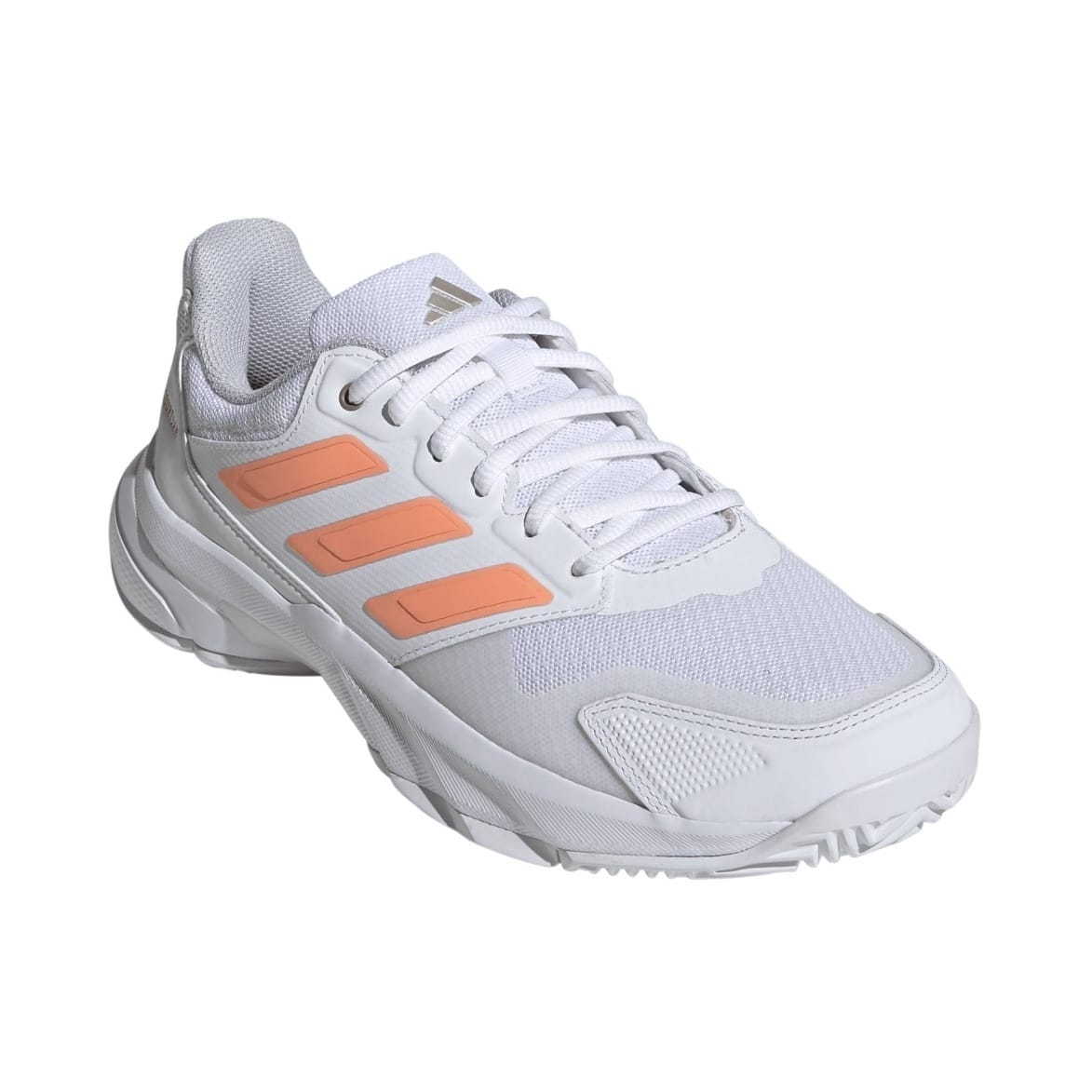 Sapatilhas de Ténis Courtjam Control Adidas Branco / Laranja-5