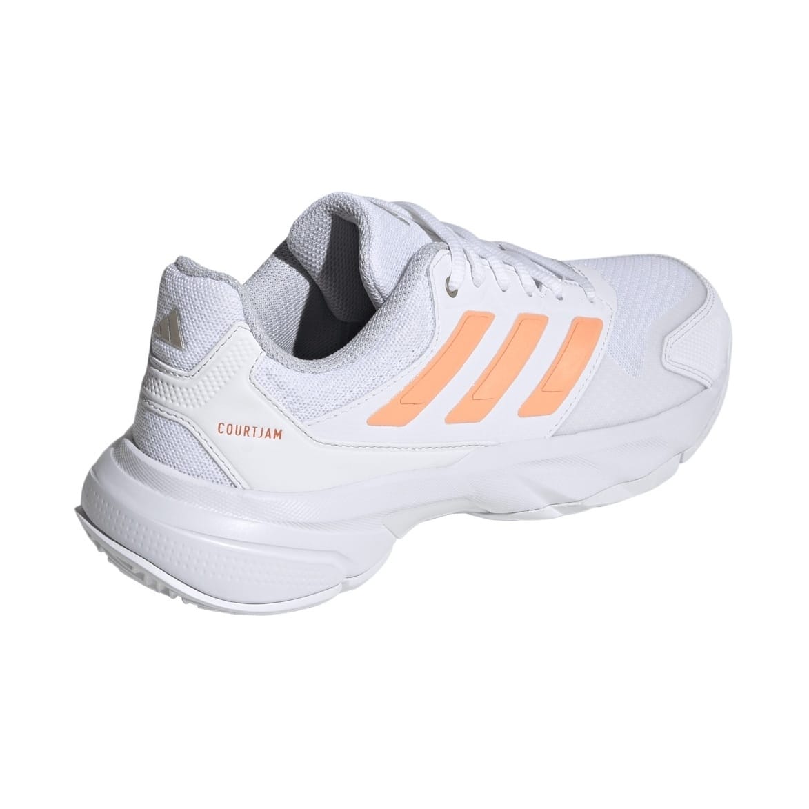 Sapatilhas de Ténis Courtjam Control Adidas Branco / Laranja-6
