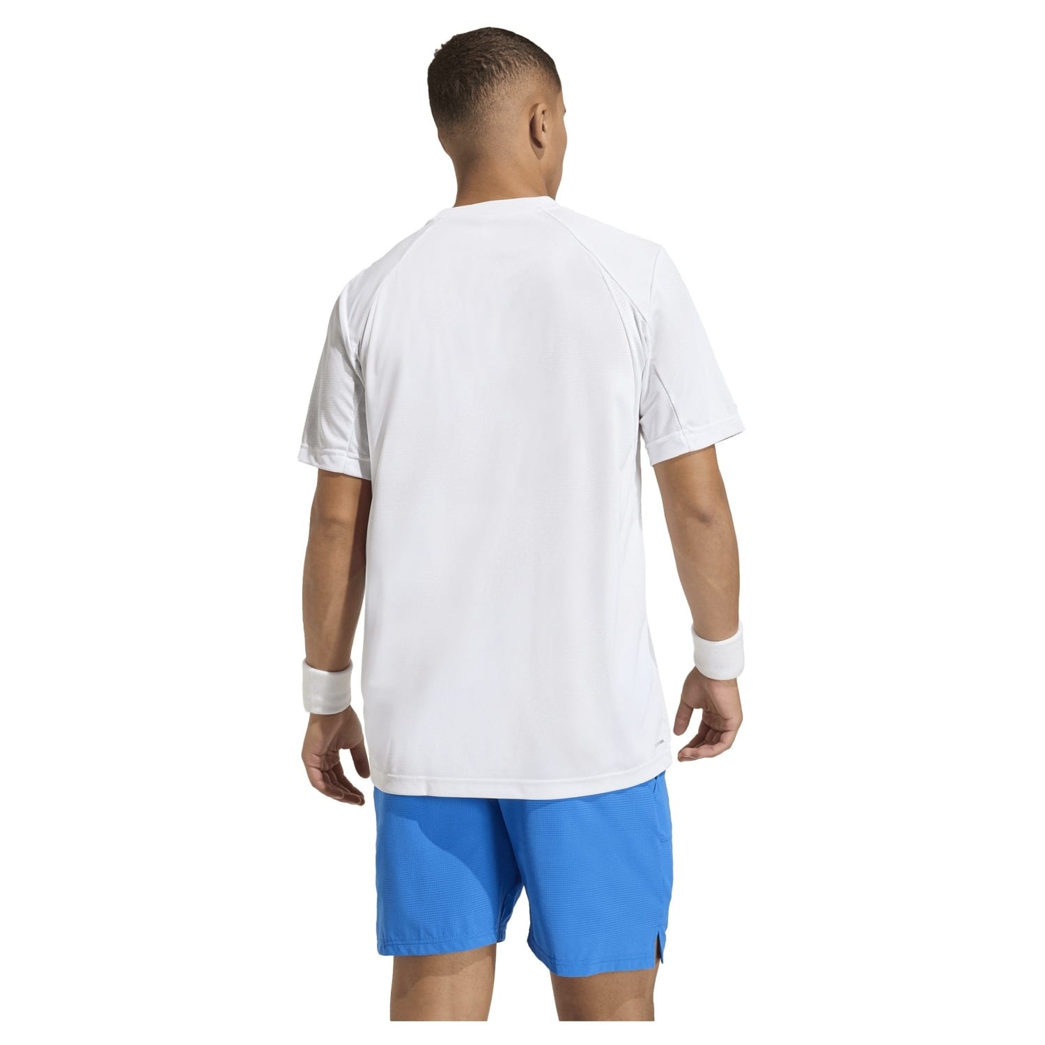 T-shirt de Ténis e Pádel Club Graph Adidas Branco-3