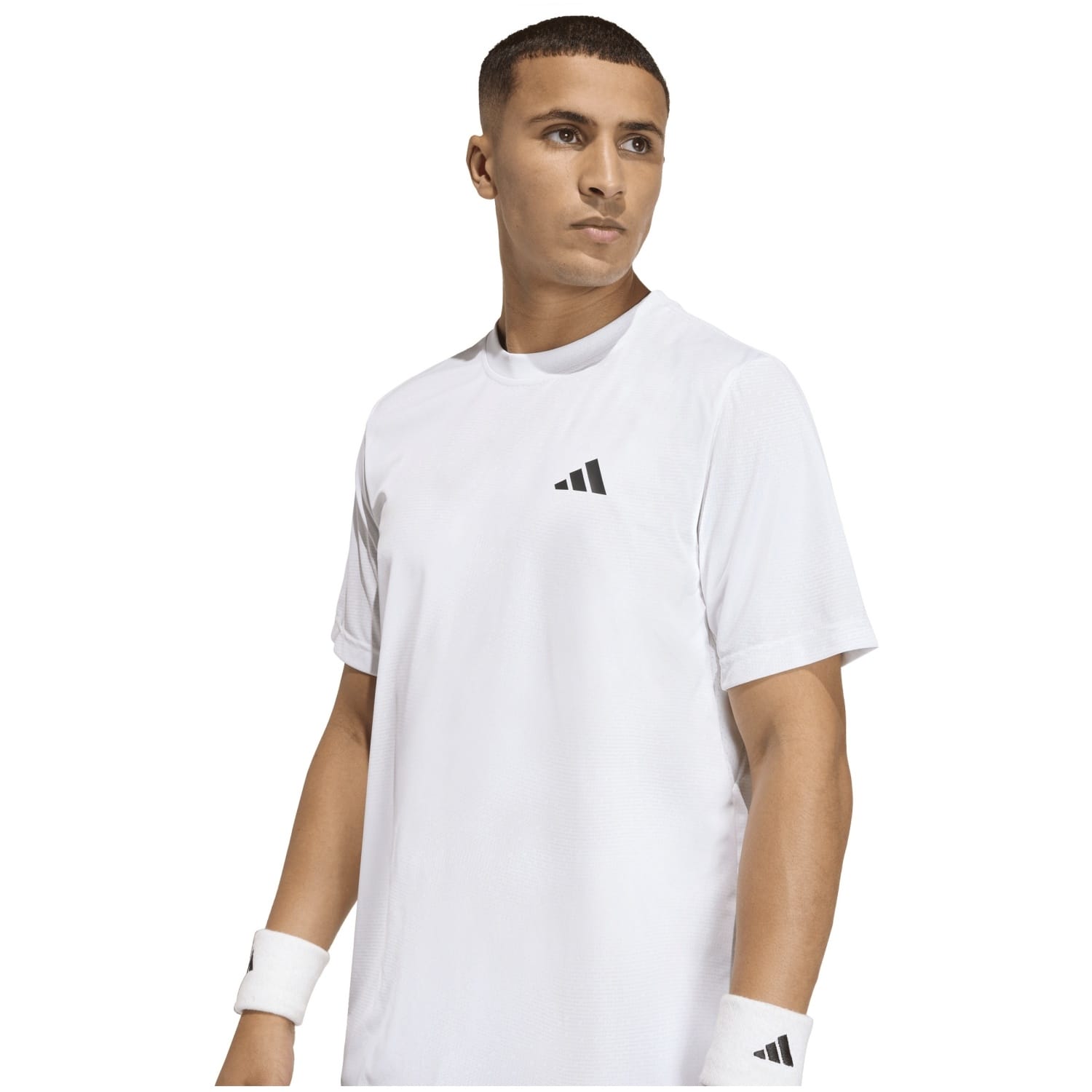 T-shirt de Ténis e Pádel Club Graph Adidas Branco-6