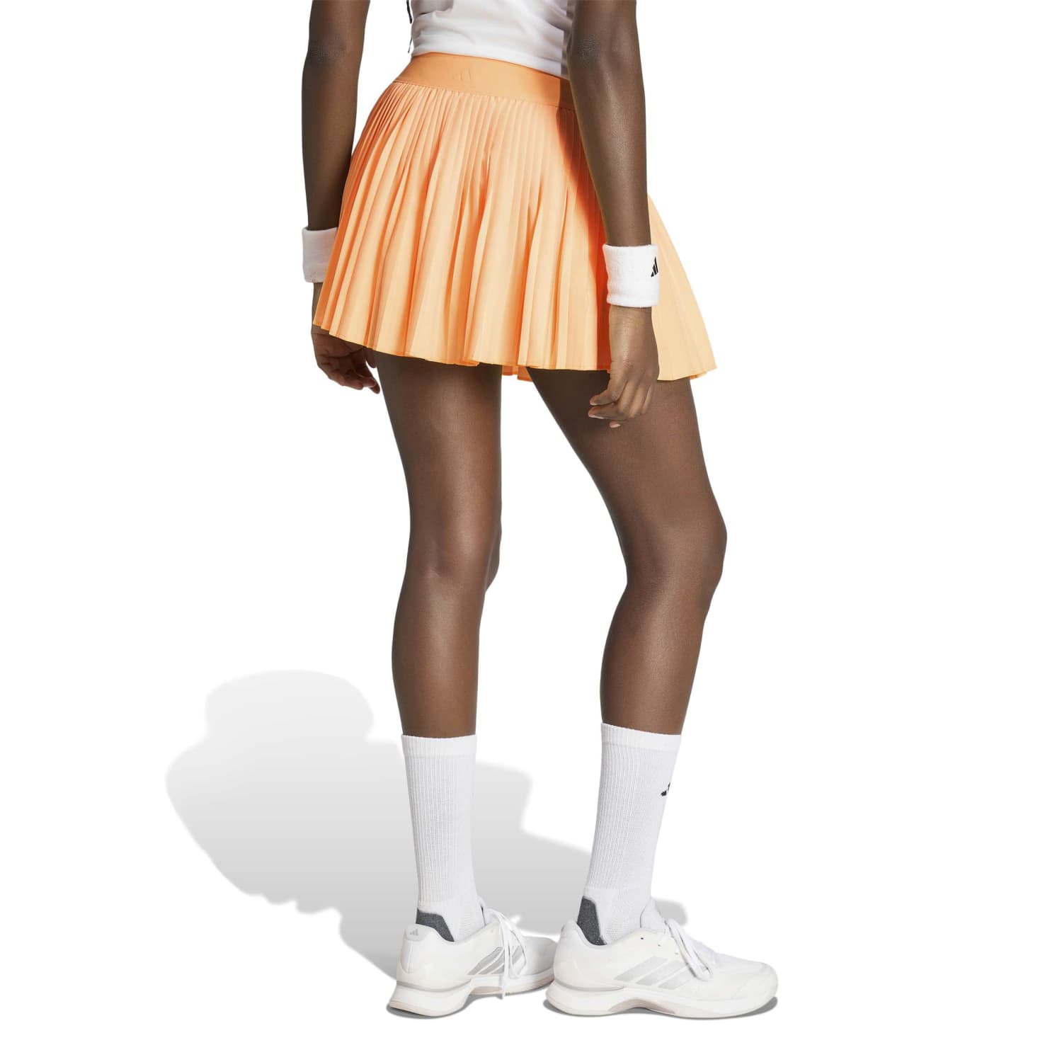 Saia de Ténis e Pádel Club Pleat Adidas Laranja-3