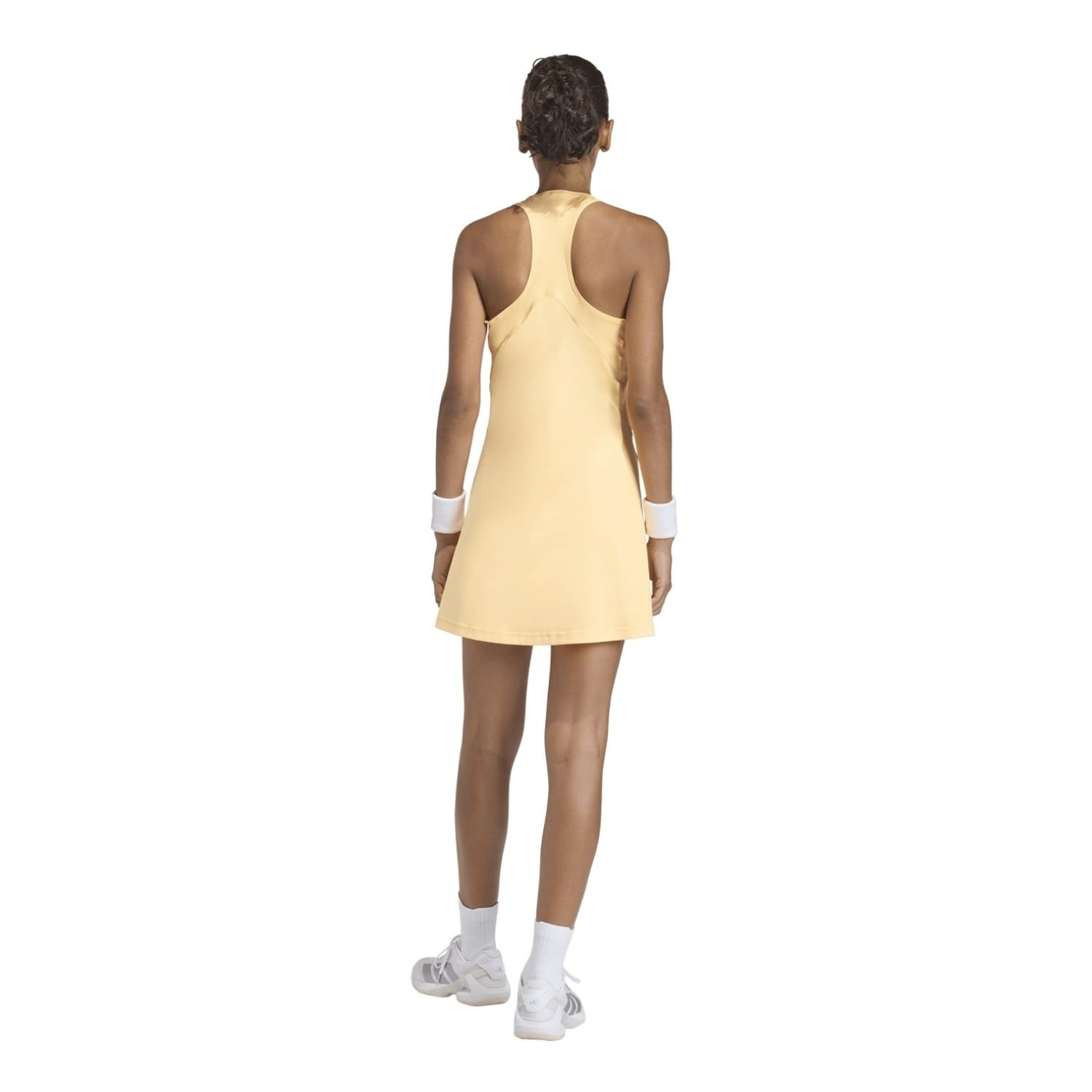 Vestido de Ténis e Pádel Club Adidas Amarelo-3