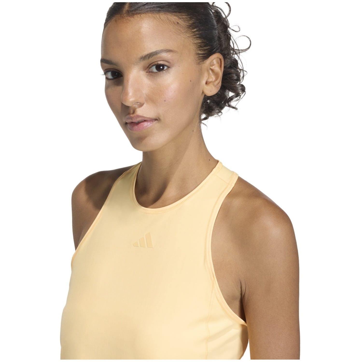 Vestido de Ténis e Pádel Club Adidas Amarelo-5