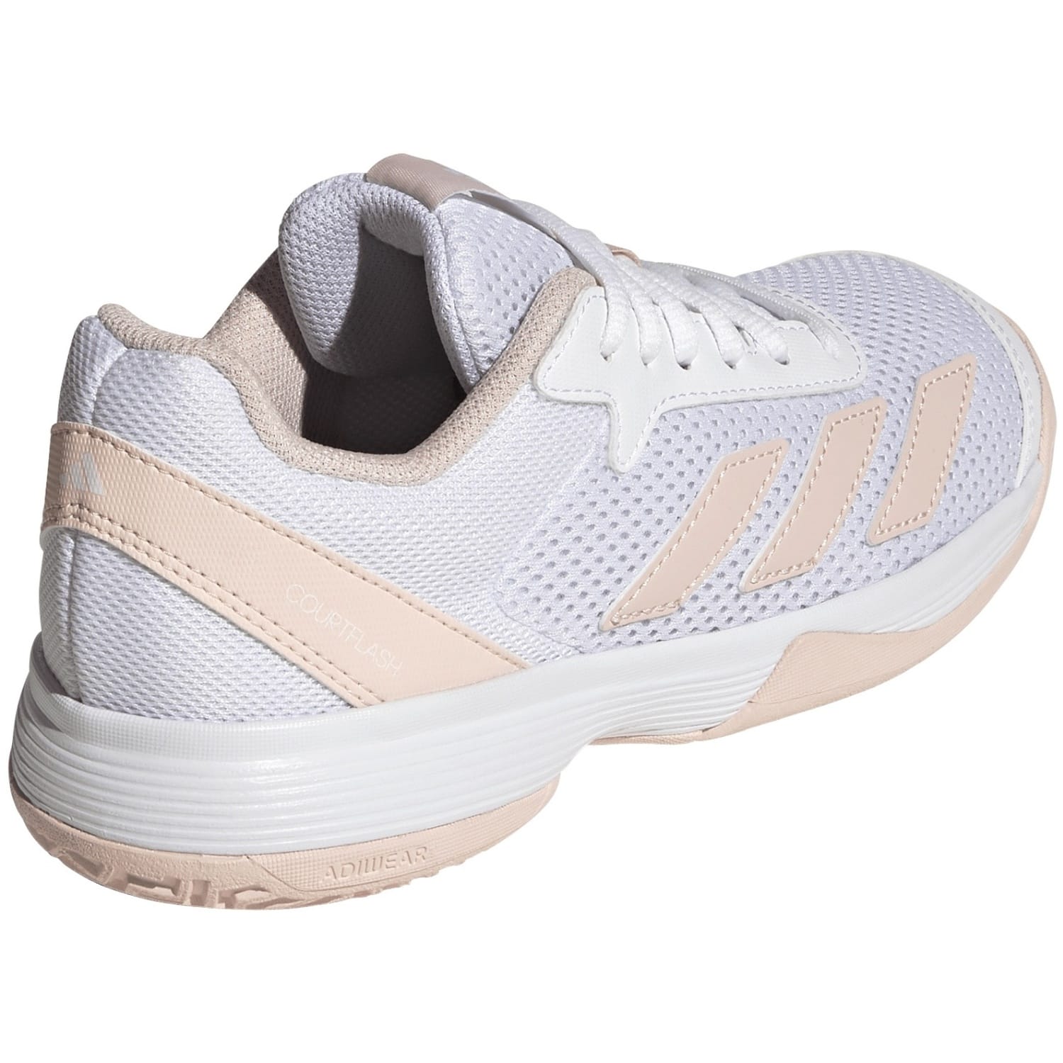 Sapatilhas de Ténis e Padel Infantil Courtflash Adidas Branco / Castanho-6