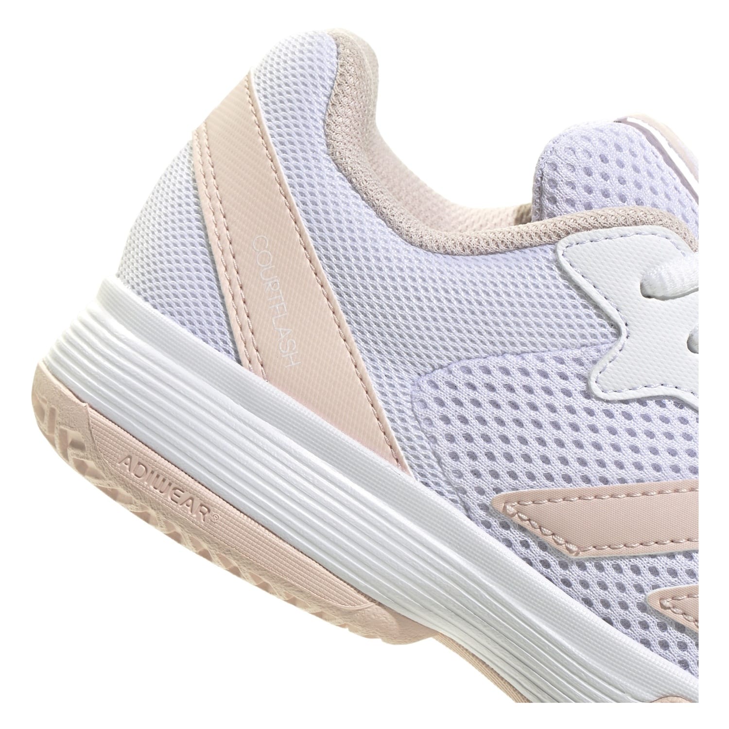 Sapatilhas de Ténis e Padel Infantil Courtflash Adidas Branco / Castanho-8