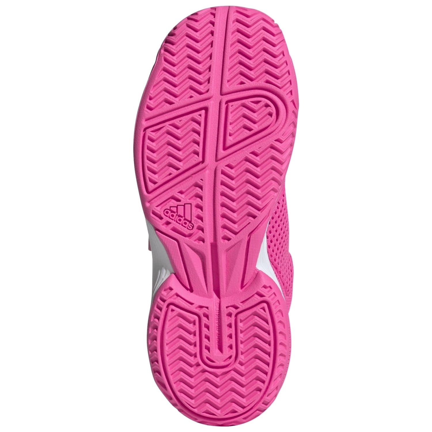 Sapatilhas de Ténis e Pádel Infantil Courtflash K Comfort Closure Adidas Rosa-2