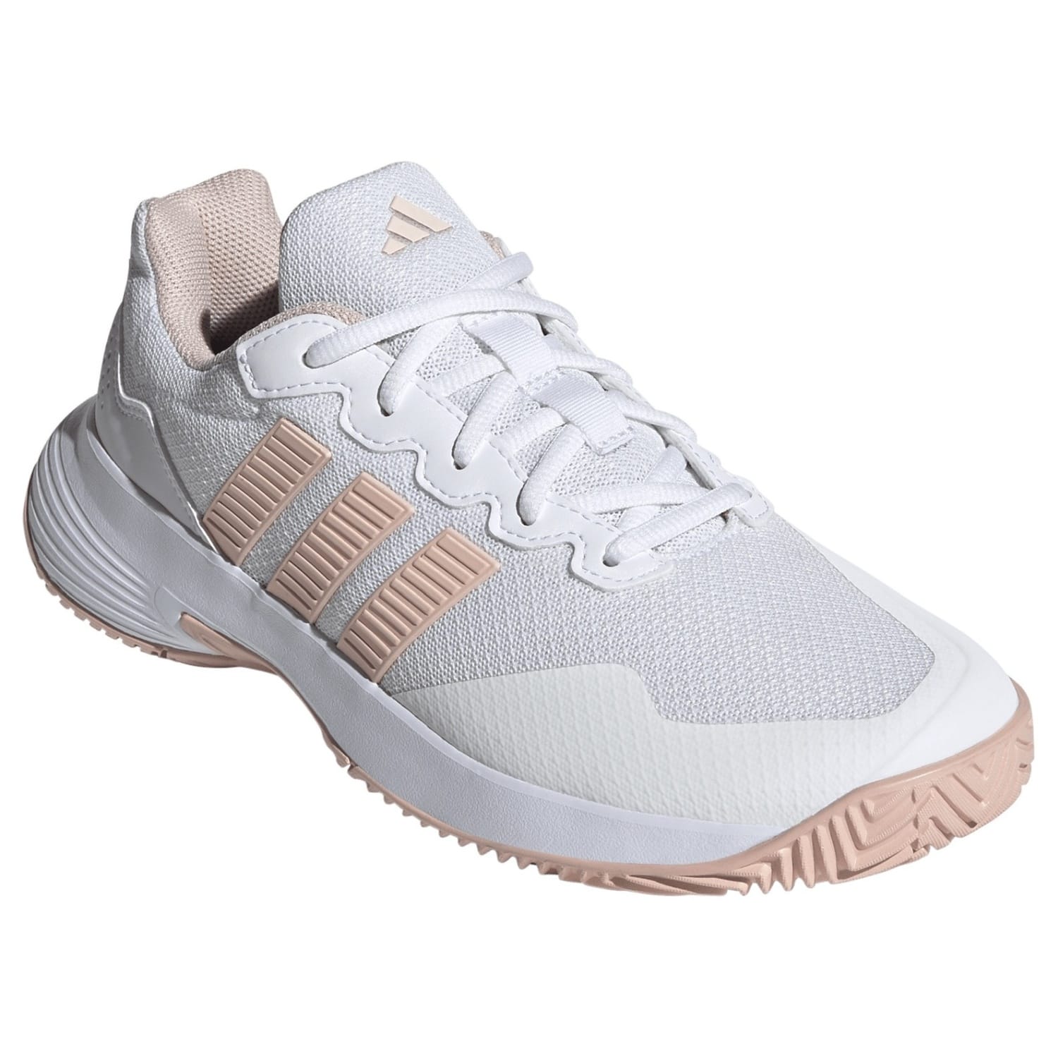 Sapatilhas de Ténis e Pádel Gamecourt 2 W Adidas Branco / Castanho-4