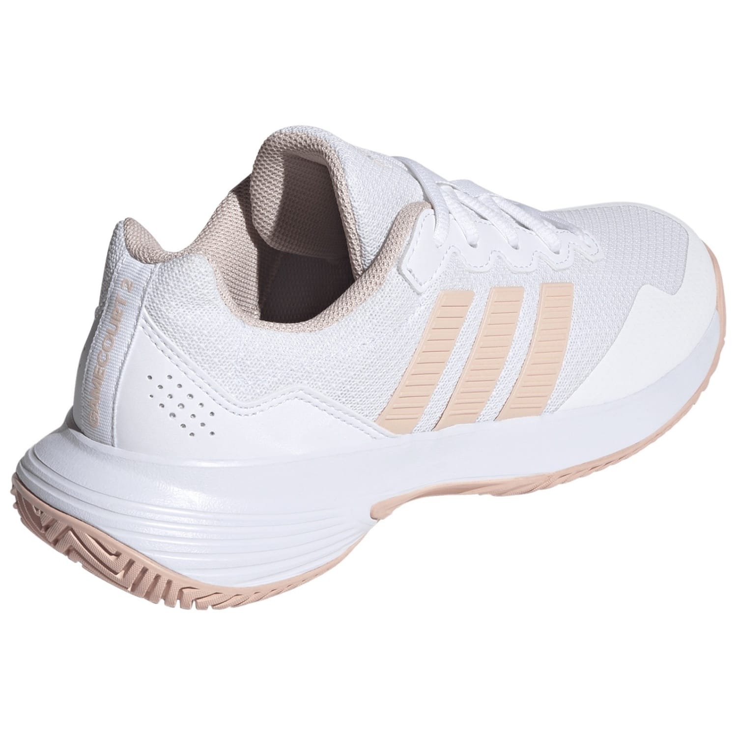 Sapatilhas de Ténis e Pádel Gamecourt 2 W Adidas Branco / Castanho-5