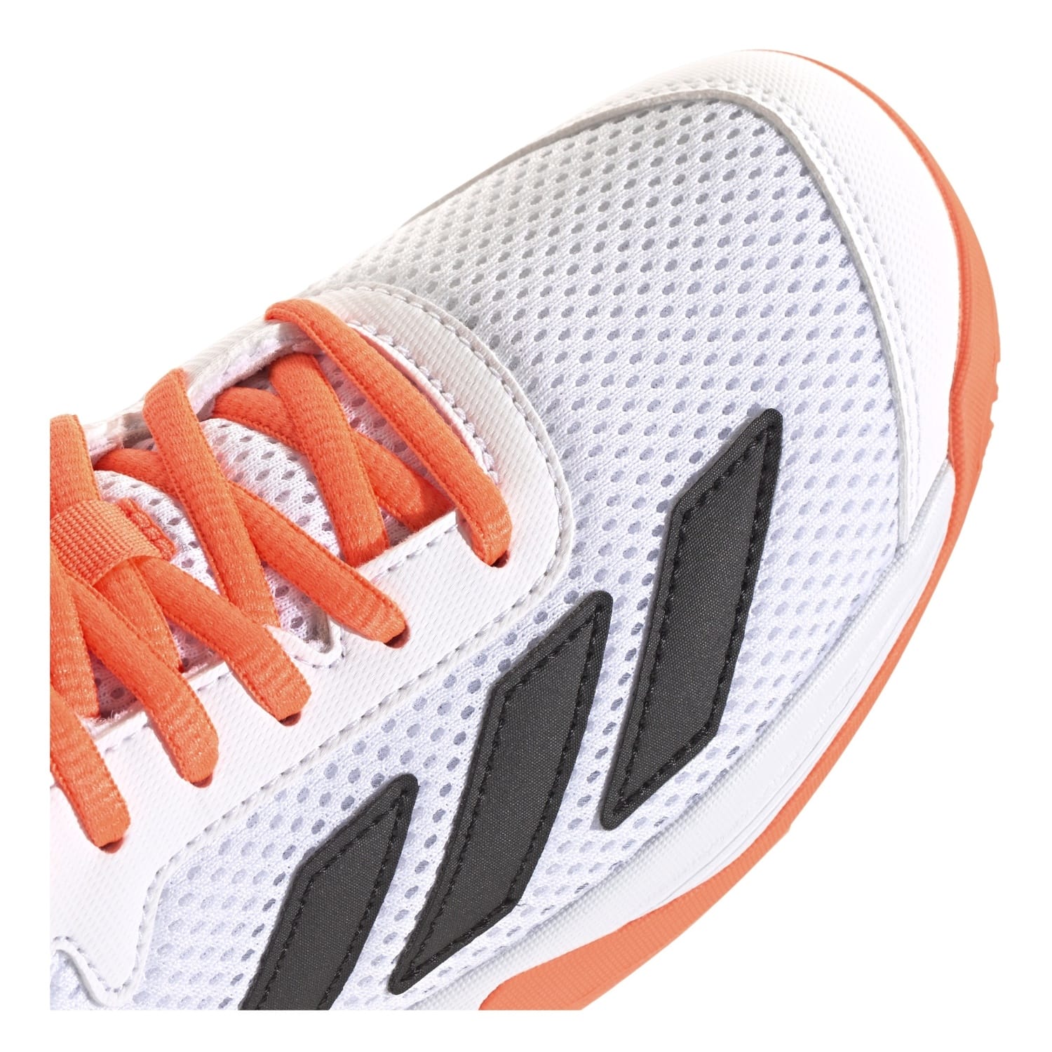 Sapatilhas de Ténis e Pádel Infantil Courtflash Adidas Branco / Laranja-7