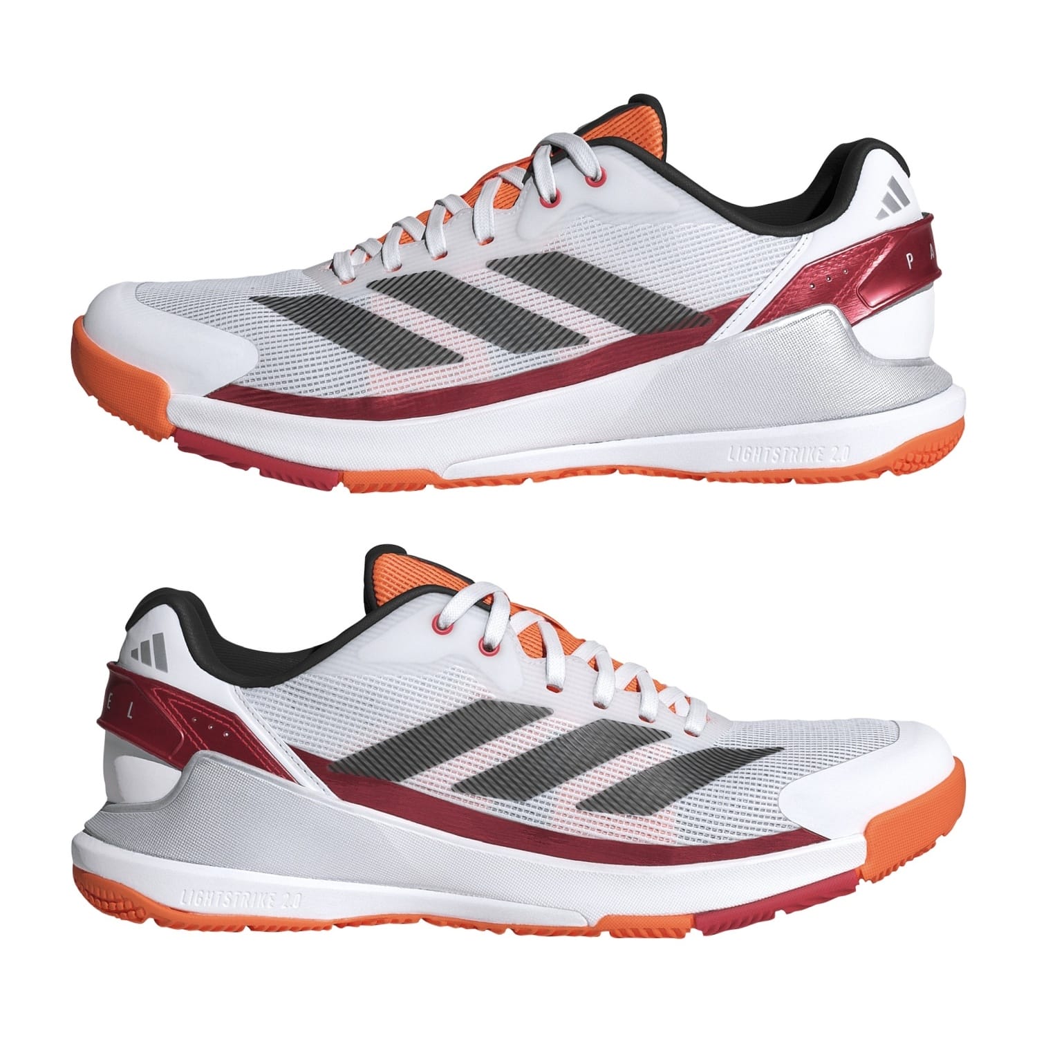 Sapatilhas de Pádel Crazyquick Ls Padel Adidas Branco / Laranja-4