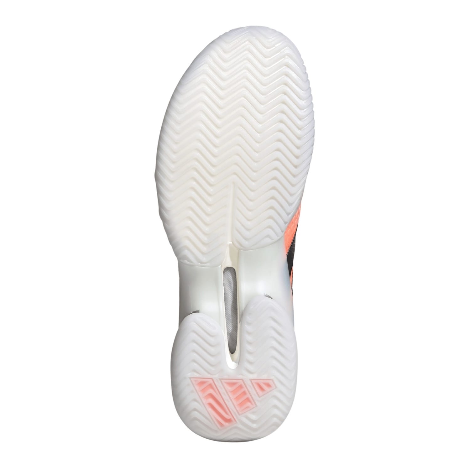 Sapatilhas de Ténis e Pádel Barricade 14 M Adidas Branco / Laranja-2