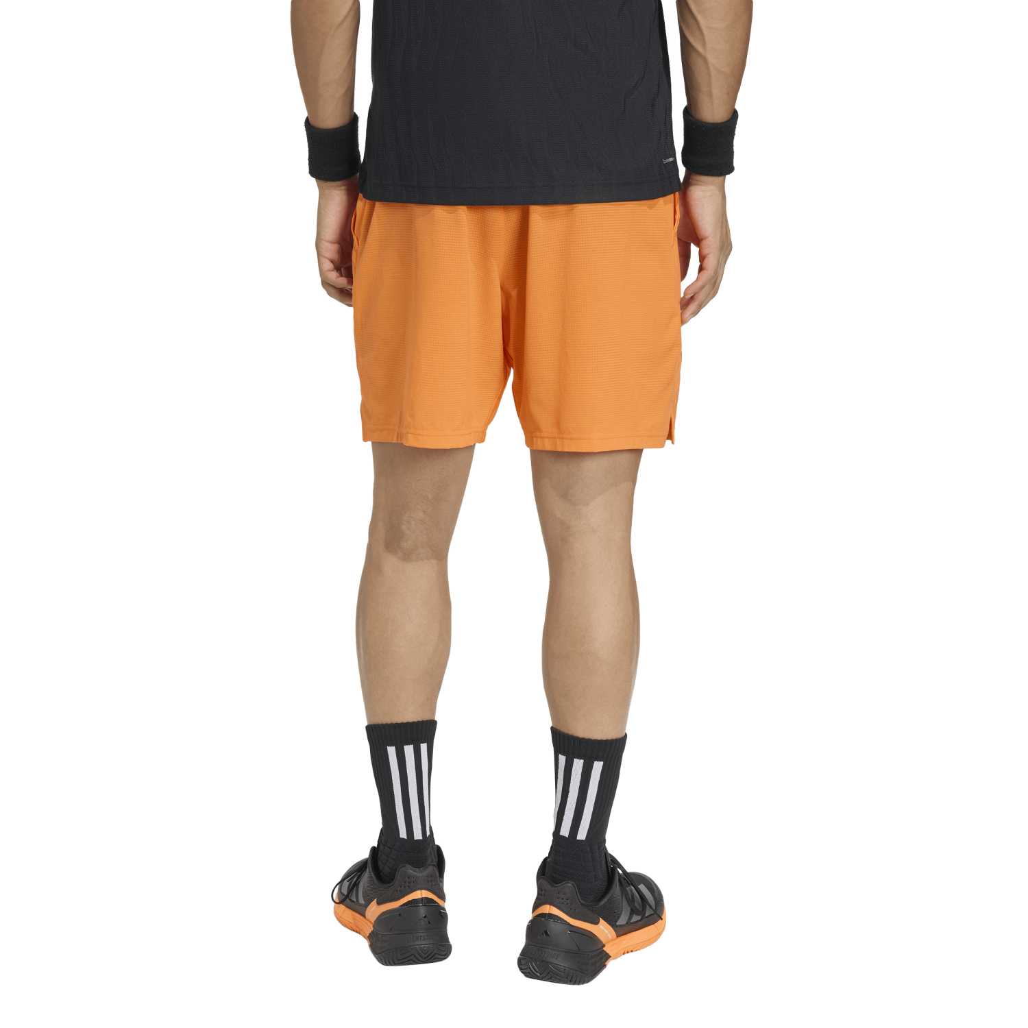 Calças Curtas de Ténis e Padel Ergo Adidas Laranja-2