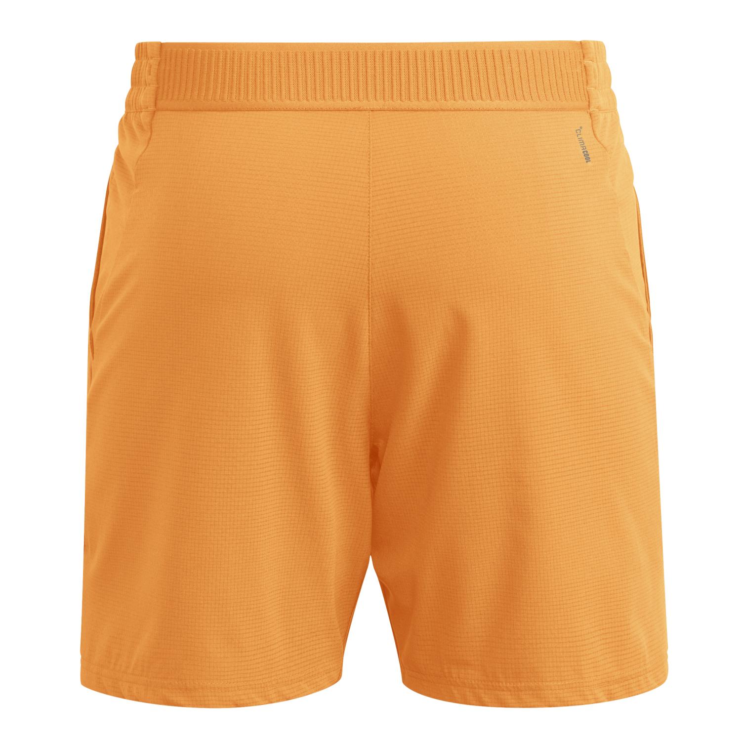 Calças Curtas de Ténis e Padel Ergo Adidas Laranja-7