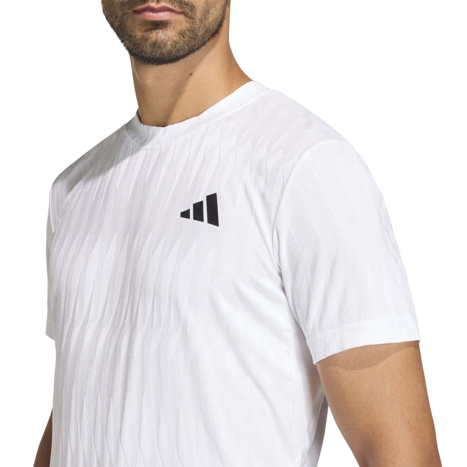 T-shirt de Ténis e Pádel Freelift Adidas Branco-4