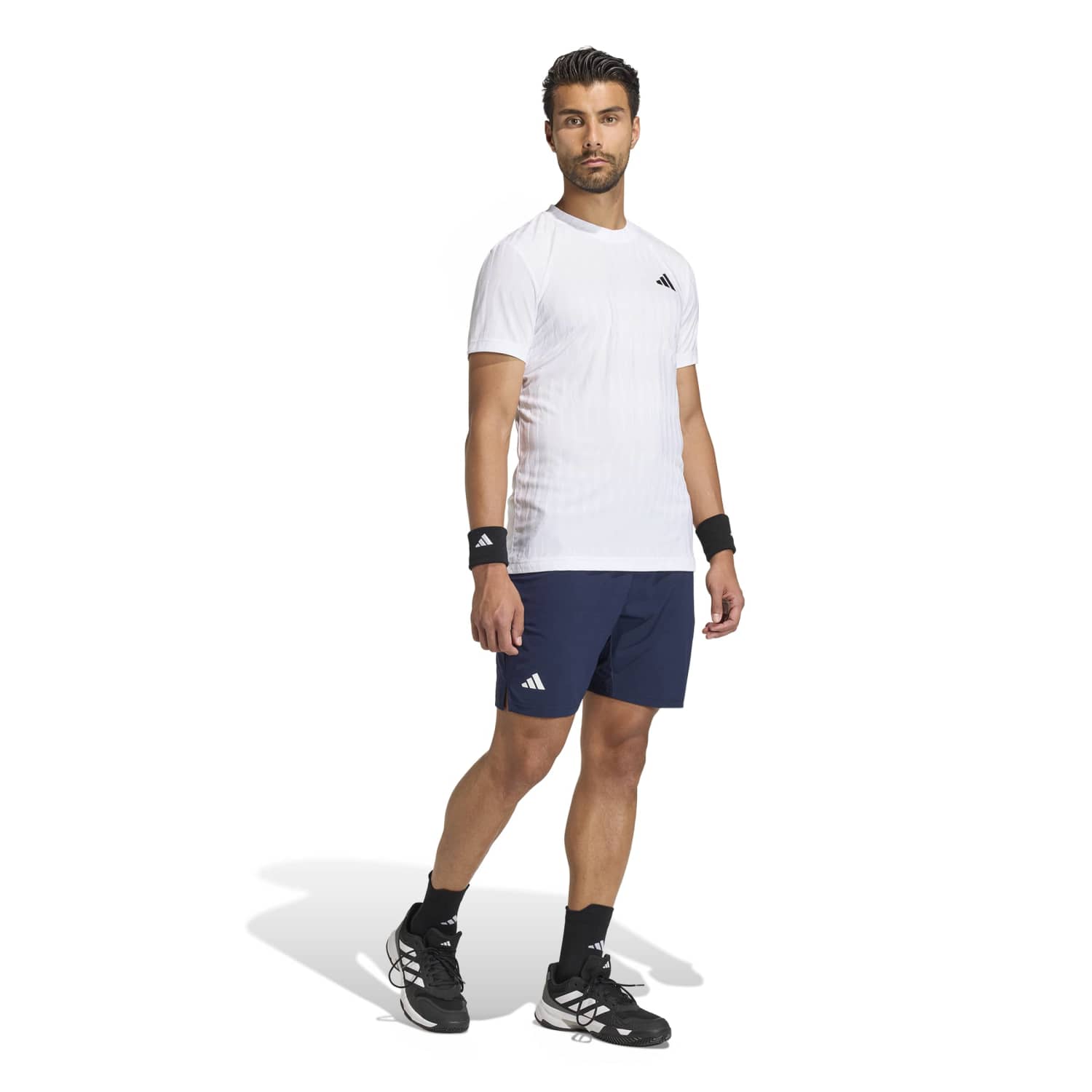 T-shirt de Ténis e Pádel Freelift Adidas Branco-5