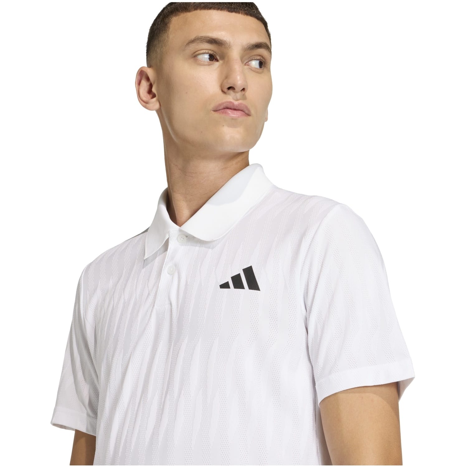 Polo de Ténis e Pádel Freelift Adidas Branco-3