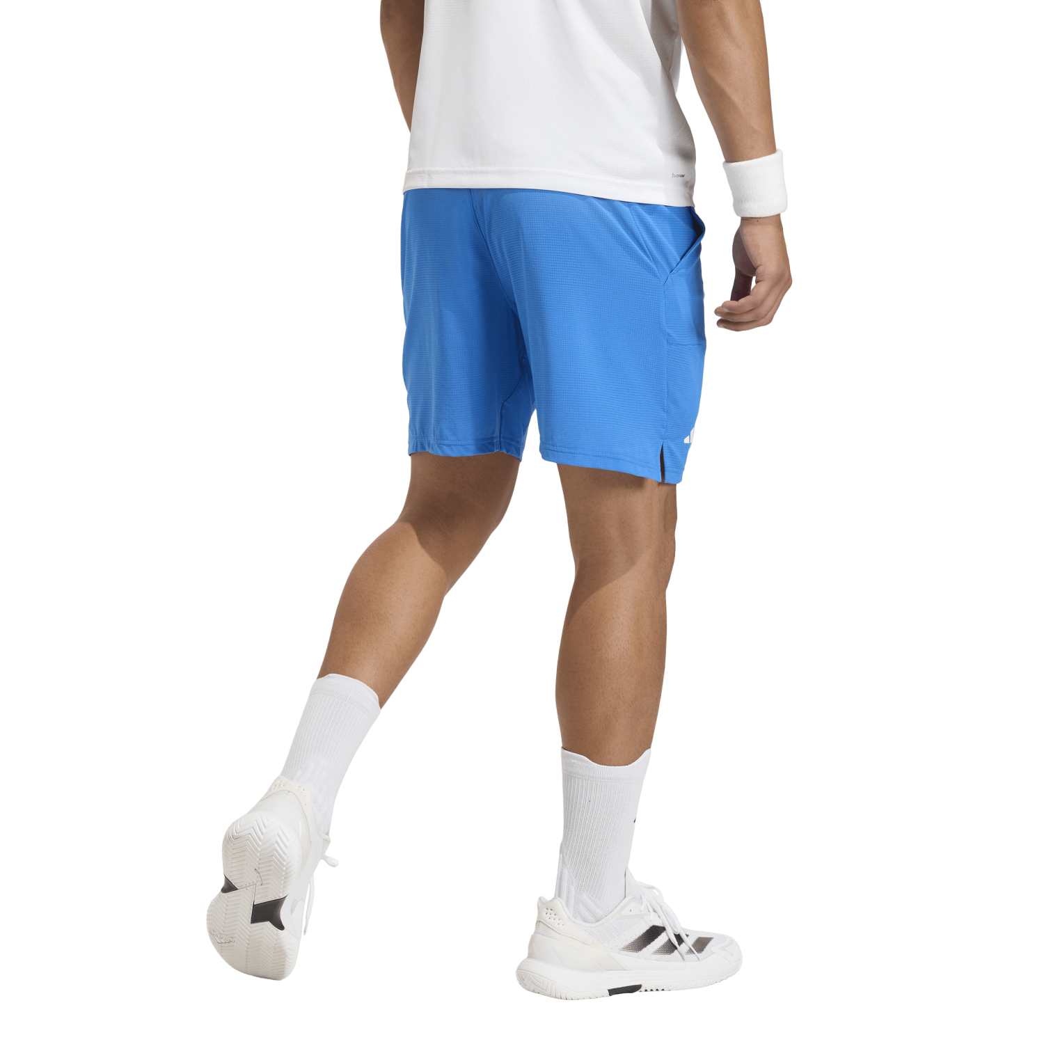 Calças Curtas de Ténis e Padel Ergo Adidas Azul-3