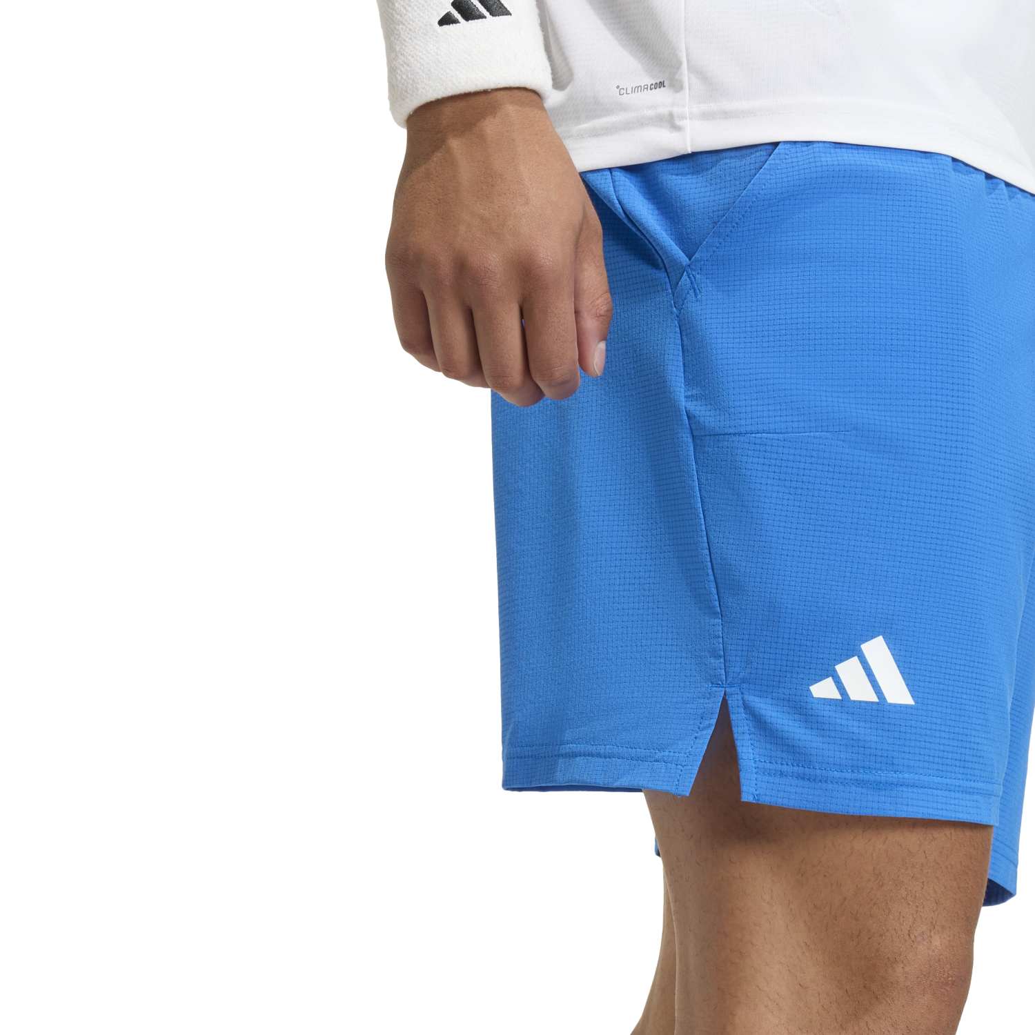 Calças Curtas de Ténis e Padel Ergo Adidas Azul-5