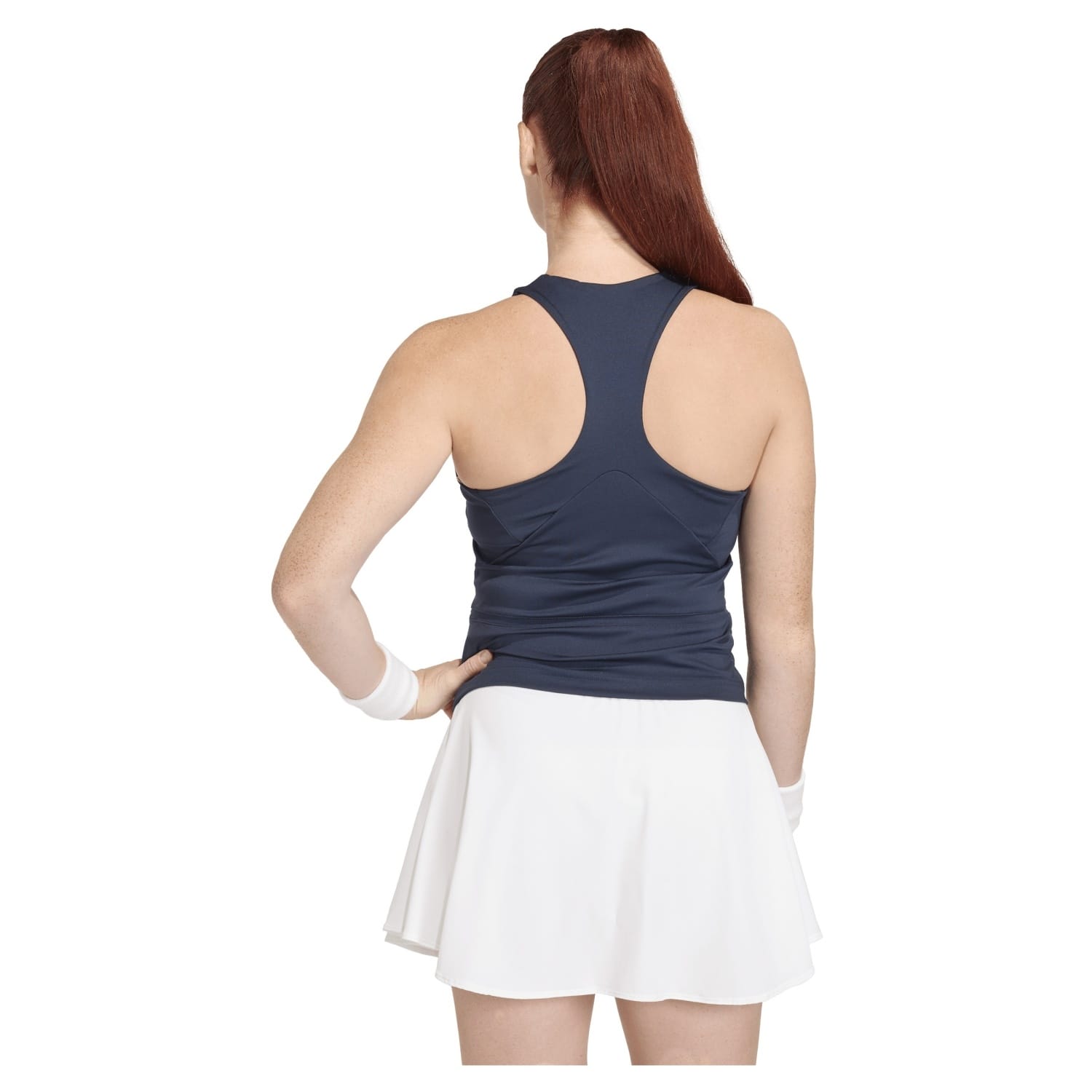 T-shirt de Ténis e Pádel Y-tank Midi Adidas Azul-marinho-2