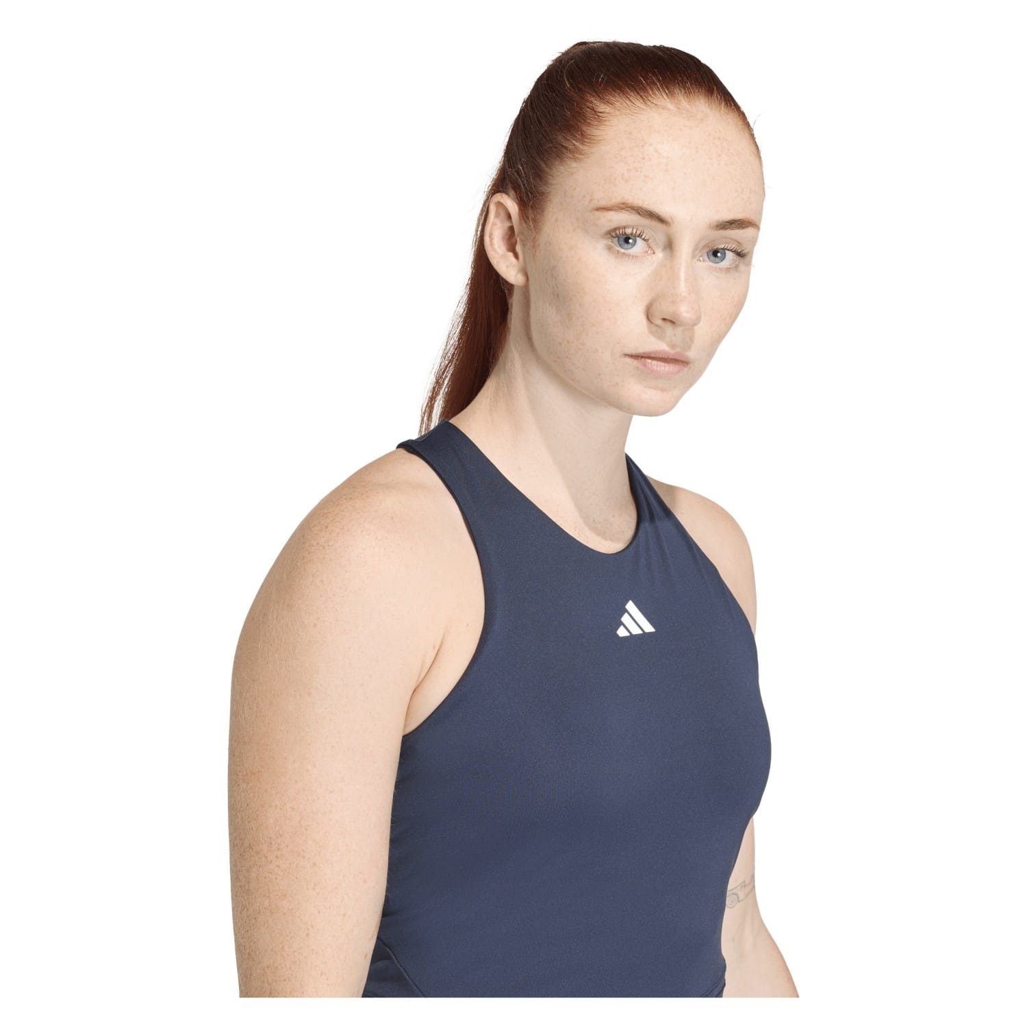 T-shirt de Ténis e Pádel Y-tank Midi Adidas Azul-marinho-6