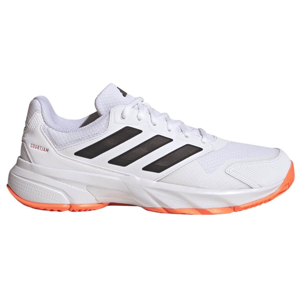 Sapatilhas de Ténis Courtjam Control Adidas Branco / Laranja-1