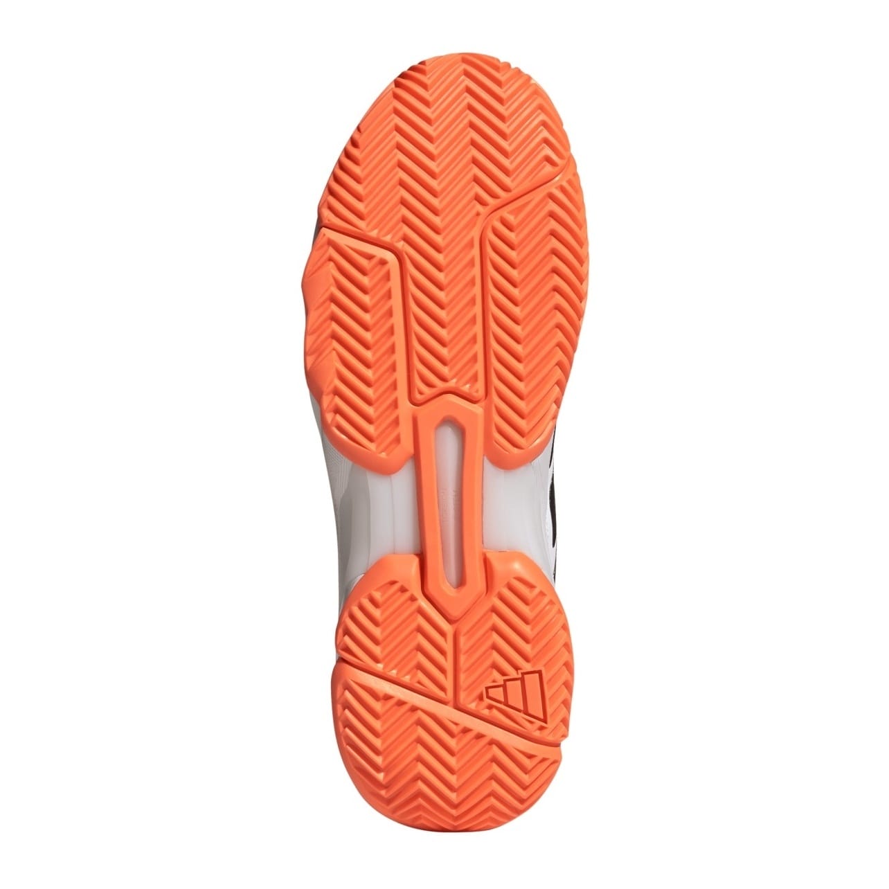 Sapatilhas de Ténis Courtjam Control Adidas Branco / Laranja-2