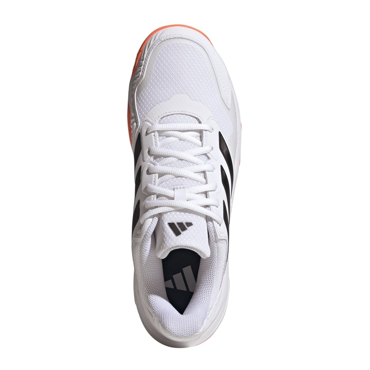 Sapatilhas de Ténis Courtjam Control Adidas Branco / Laranja-3