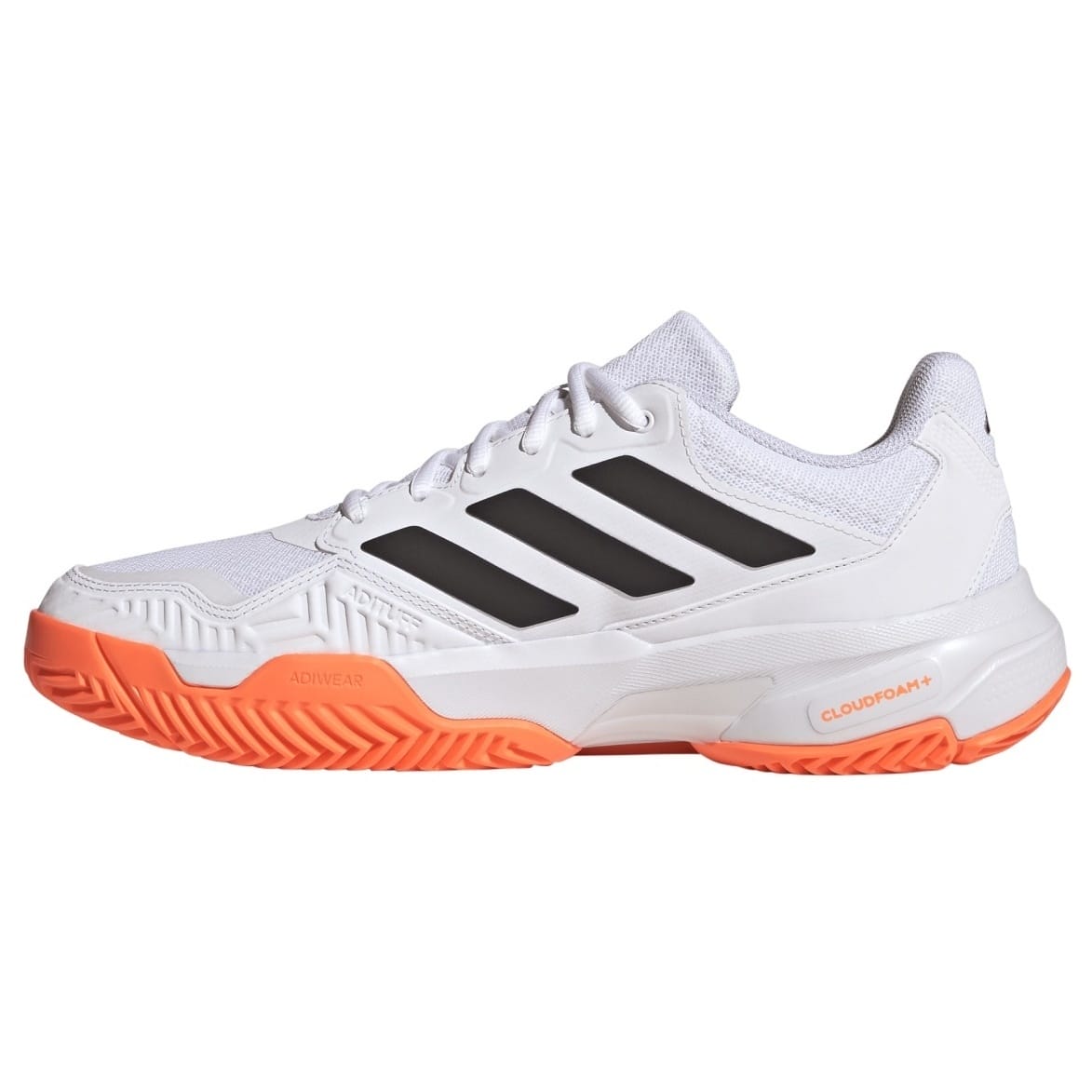 Sapatilhas de Ténis Courtjam Control Adidas Branco / Laranja-4