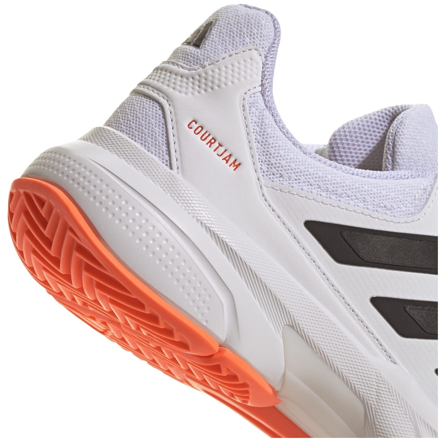 Sapatilhas de Ténis Courtjam Control Adidas Branco / Laranja-7