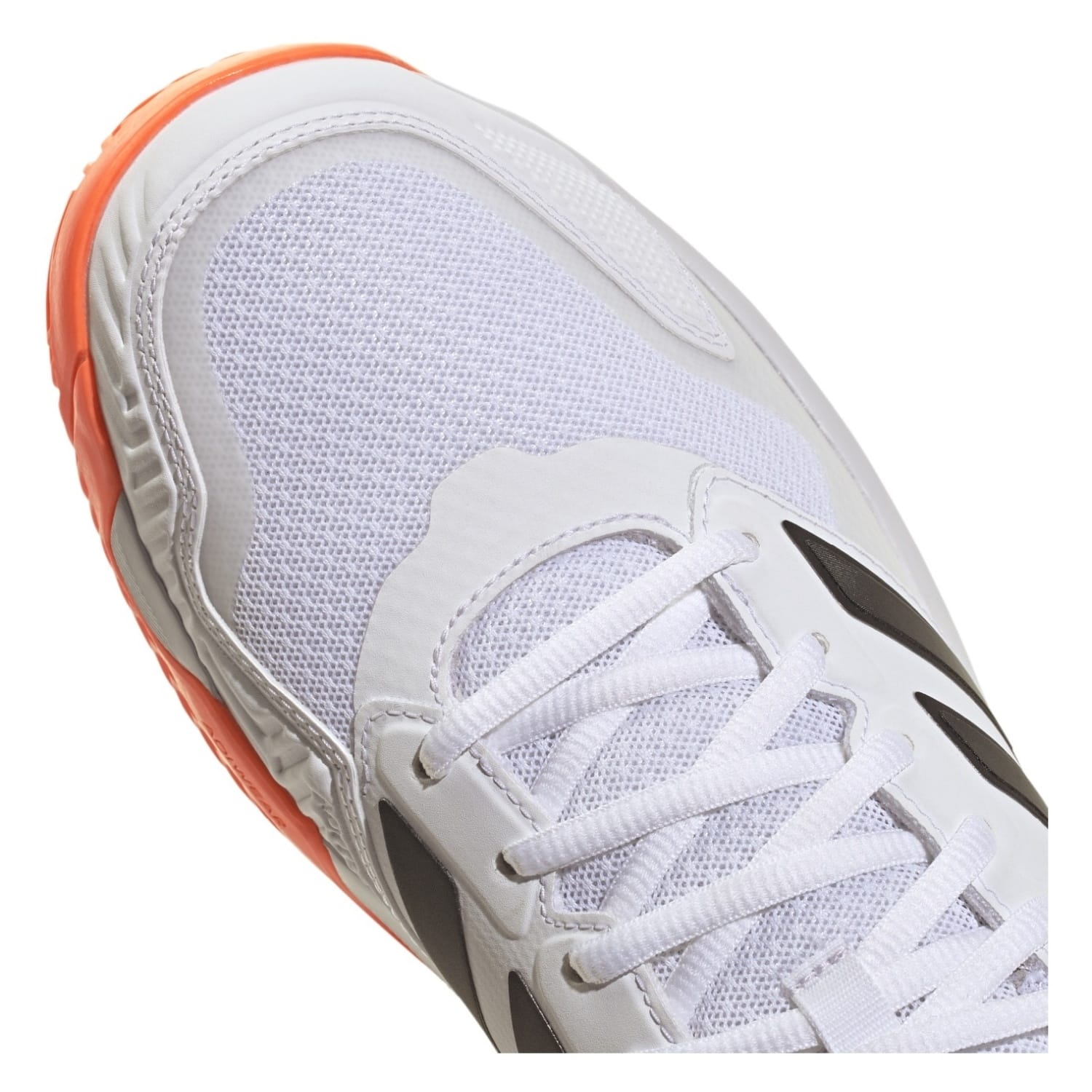 Sapatilhas de Ténis Courtjam Control Adidas Branco / Laranja-8